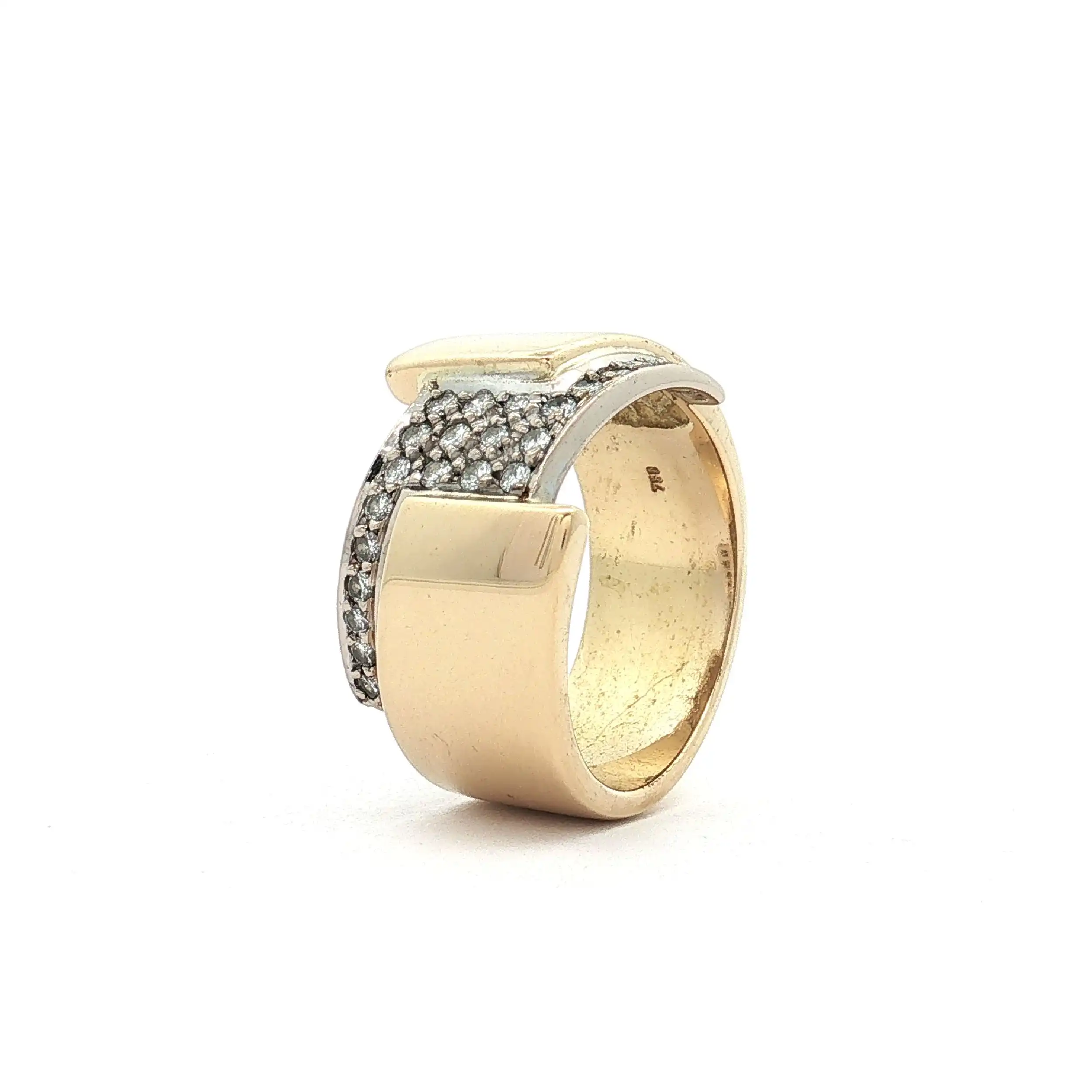 Ring Bicolor mit Brillanten Ring Bicolor mit Brillanten