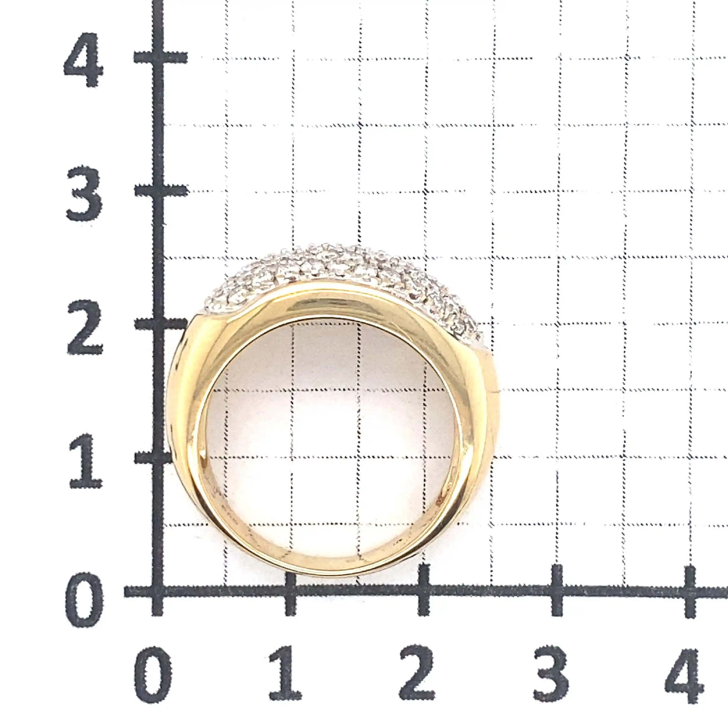 Ring Gelbgold mit Brillanten - graviert mit 1,00ct. Ring Gelbgold mit Brillanten - graviert mit 1,00ct.