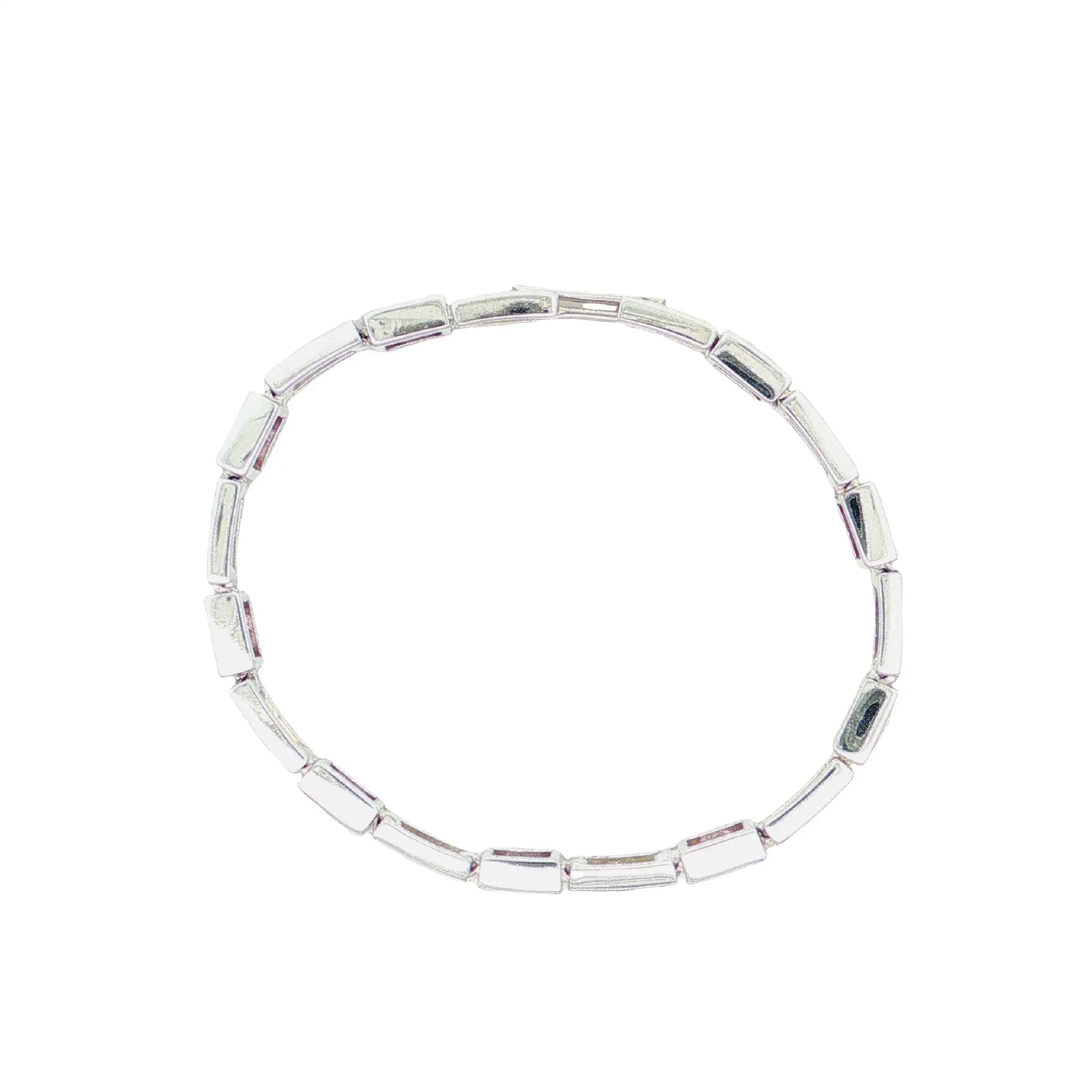 Armband Silber mit rosa Farbsteinen