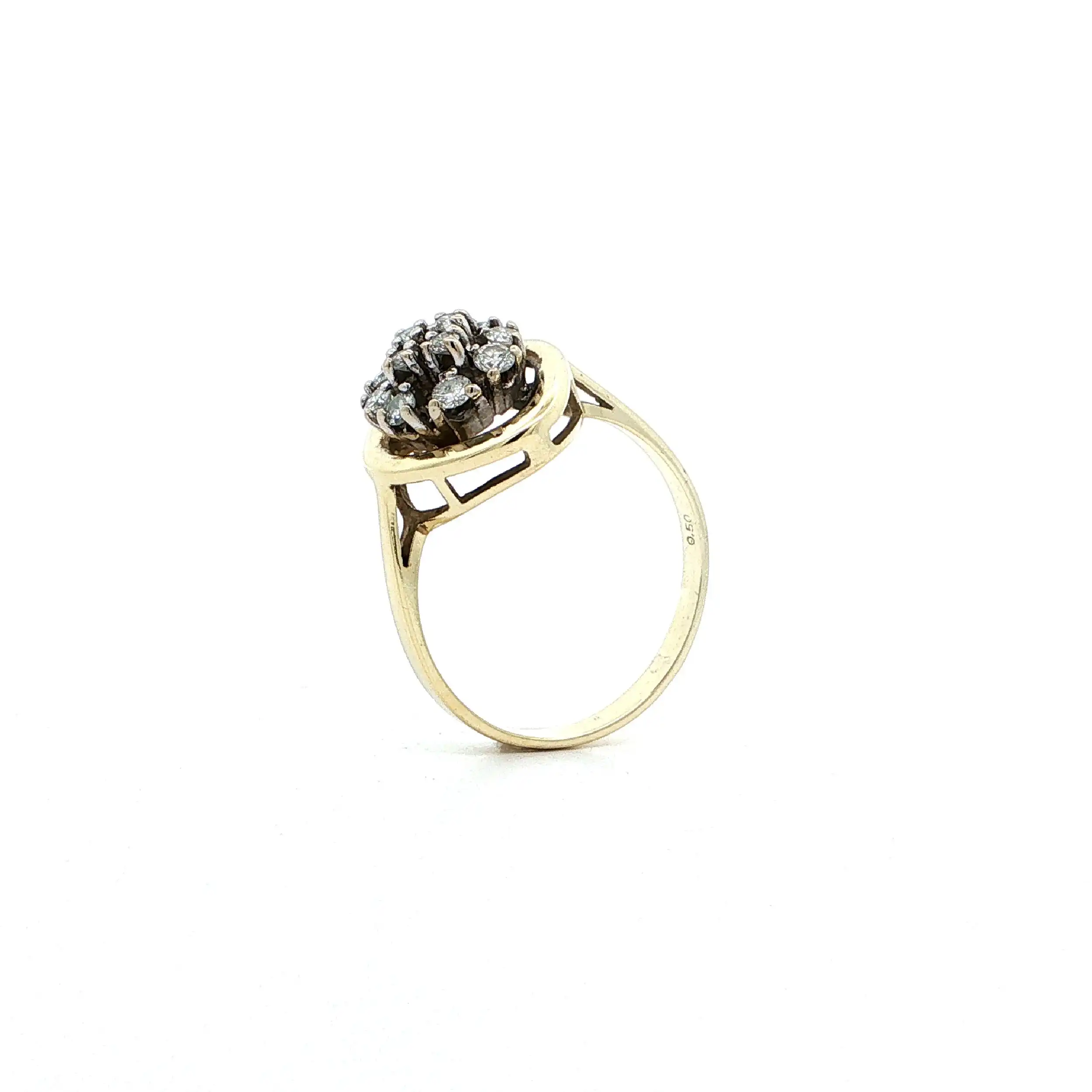 Ring Gelbgold mit Brillanten Ring Gelbgold mit Brillanten