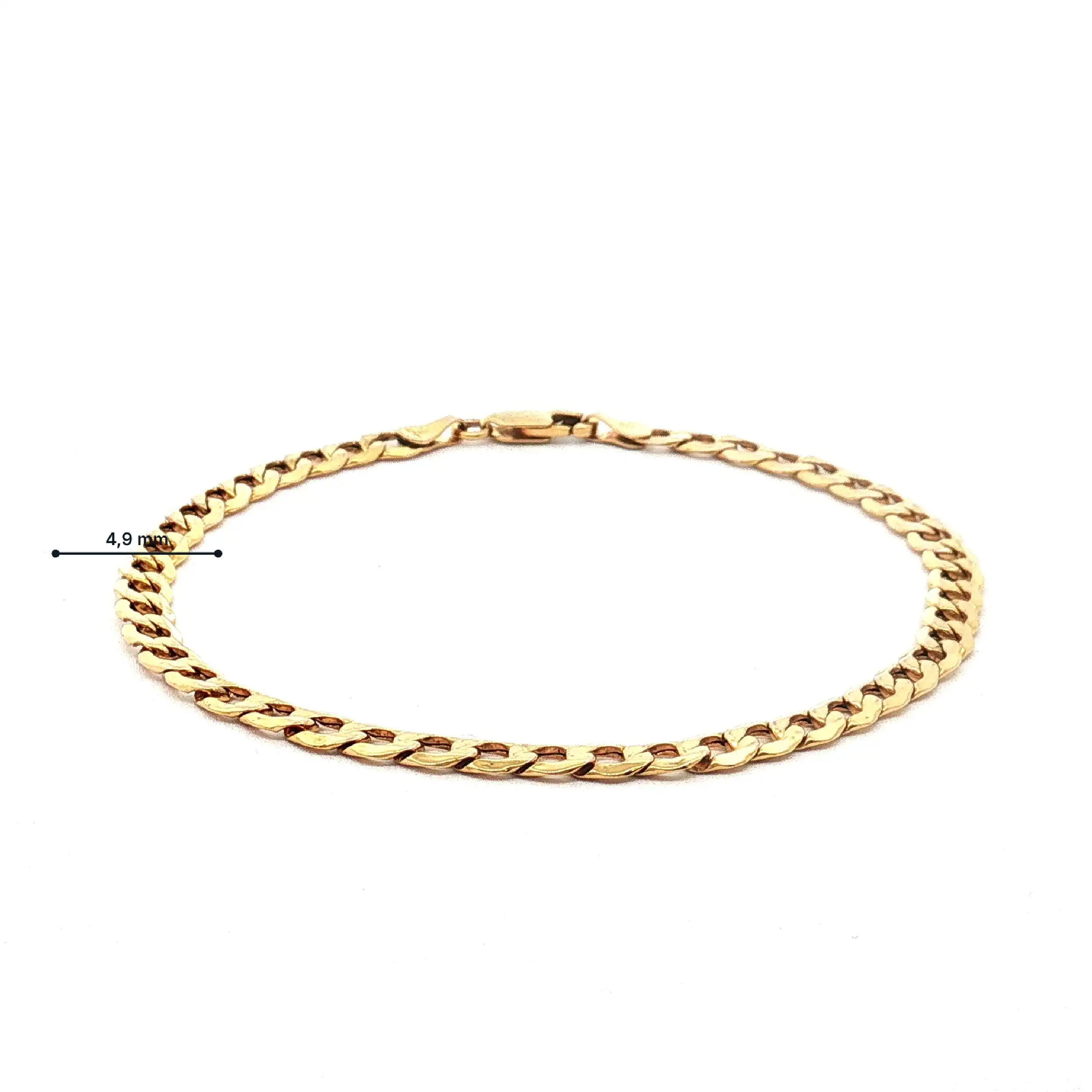 Panzerarmband Gelbgold