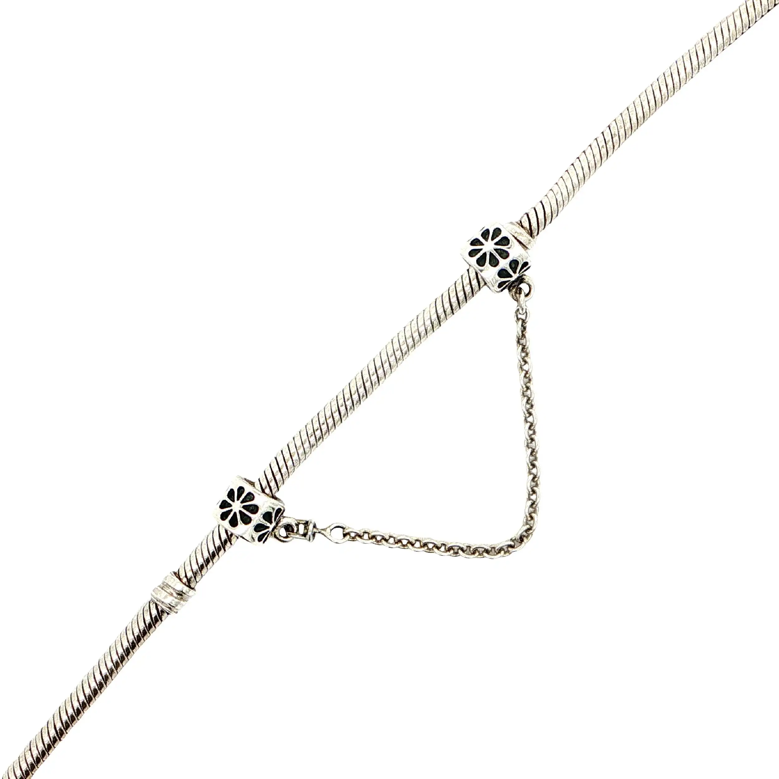 Pandora Armband Silber mit Sicherheitskette