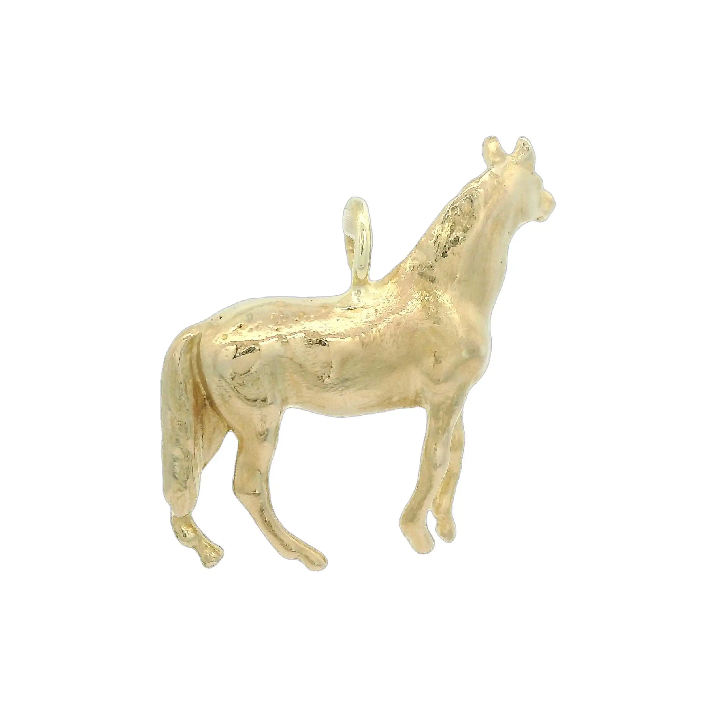 Anhänger Gelbgold "Pferd"
