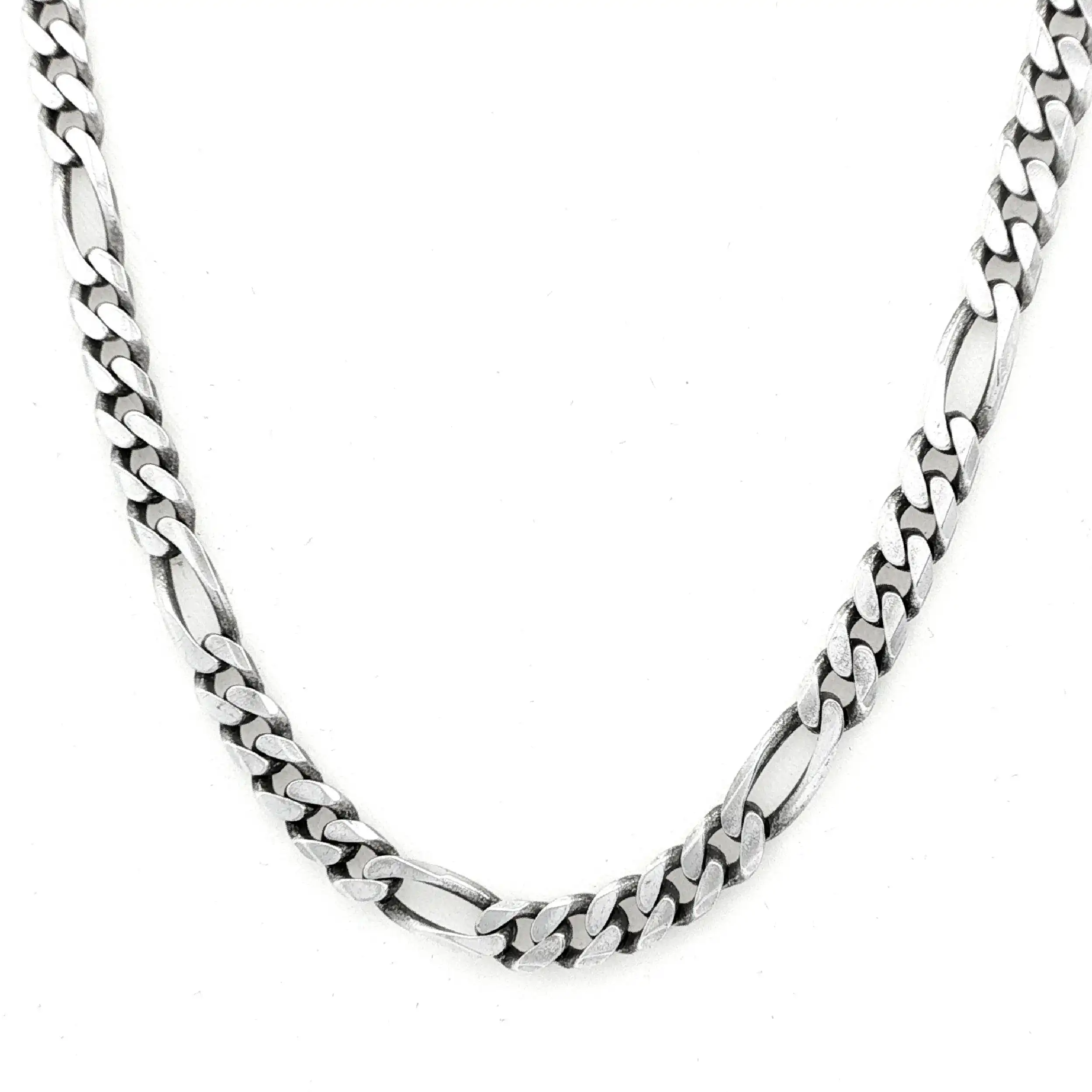 Figarokette Silber Figarokette Silber