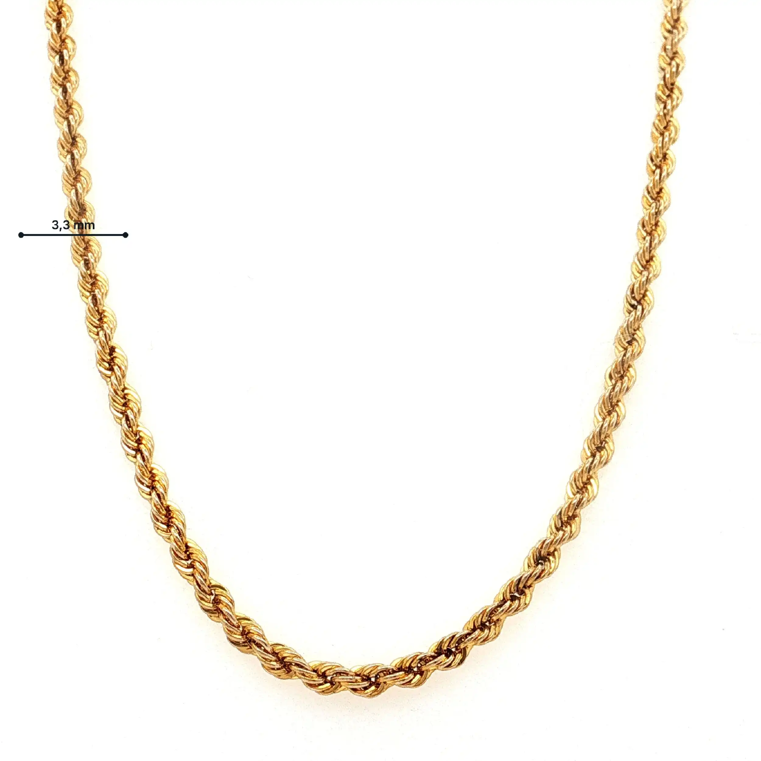 Kette Gelbgold gedreht Kette Gelbgold gedreht