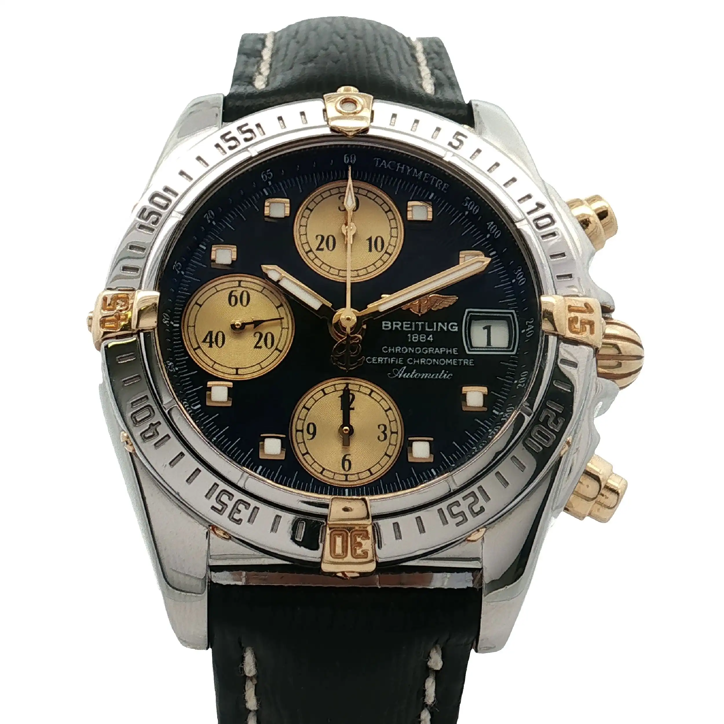 Herrenuhr Breitling Chrono Cockpit Full Set