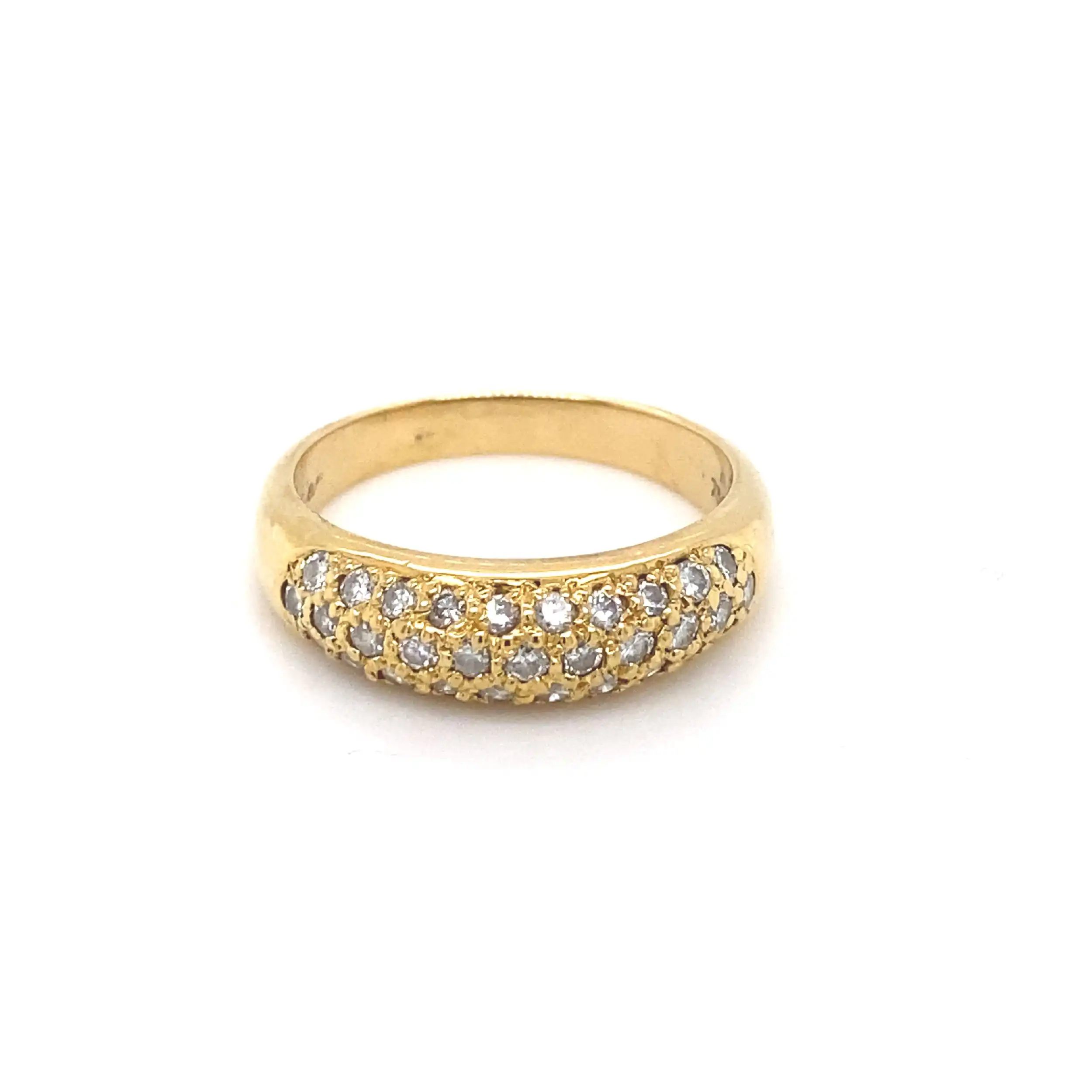 Ring Gelbgold mit Brillanten