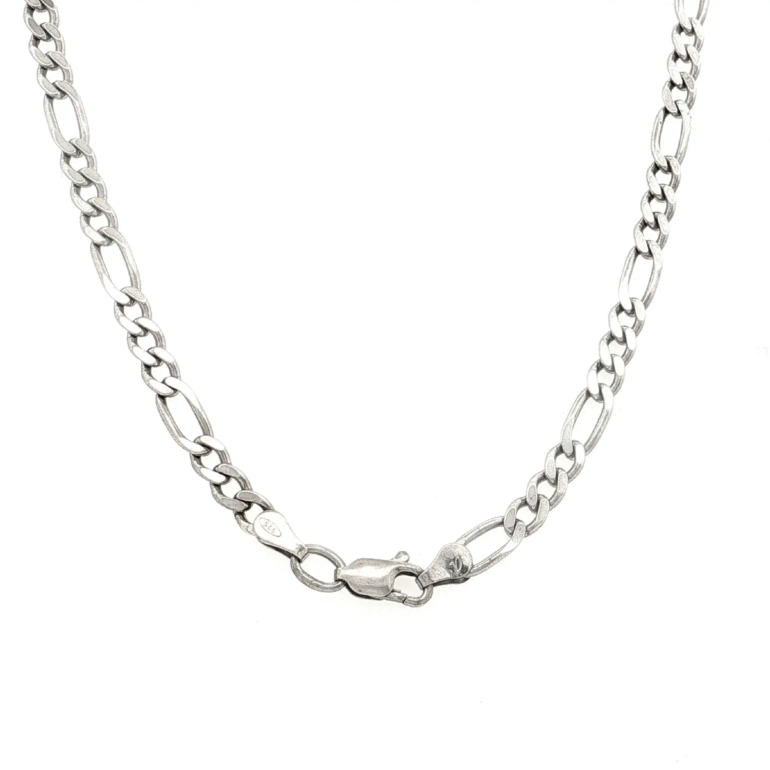 Figarokette Silber