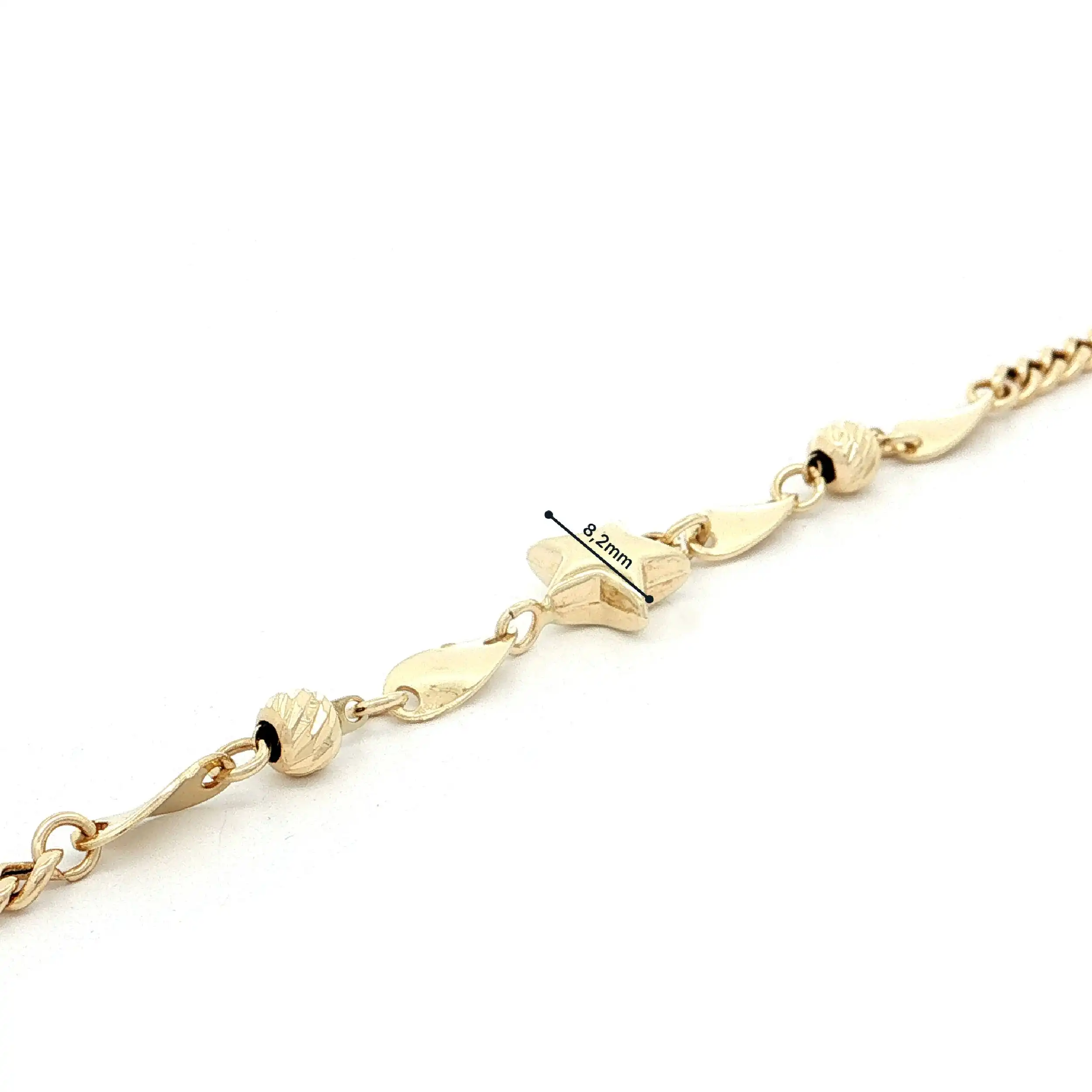 Armband Gelbgold mit Sternchen