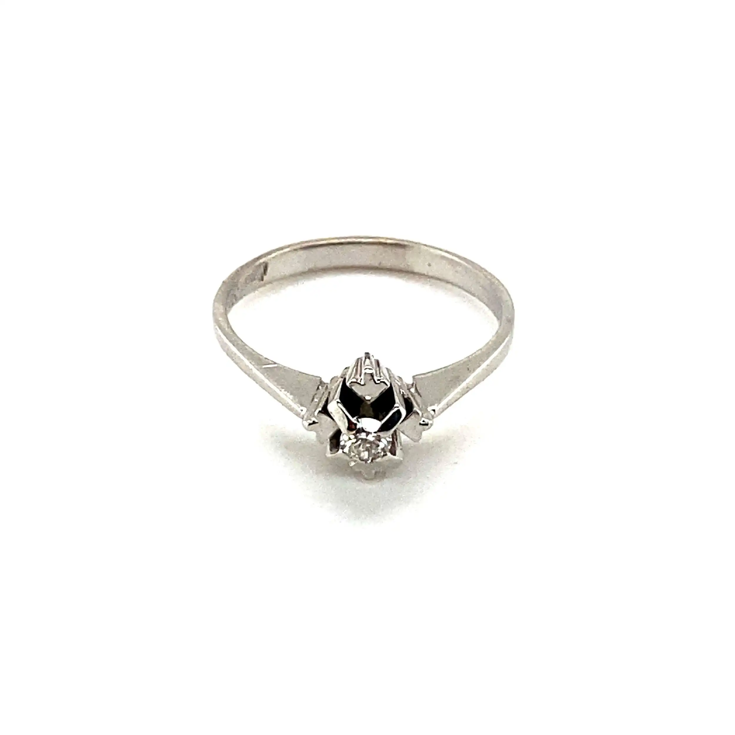 Ring Weißgold mit Brillanten