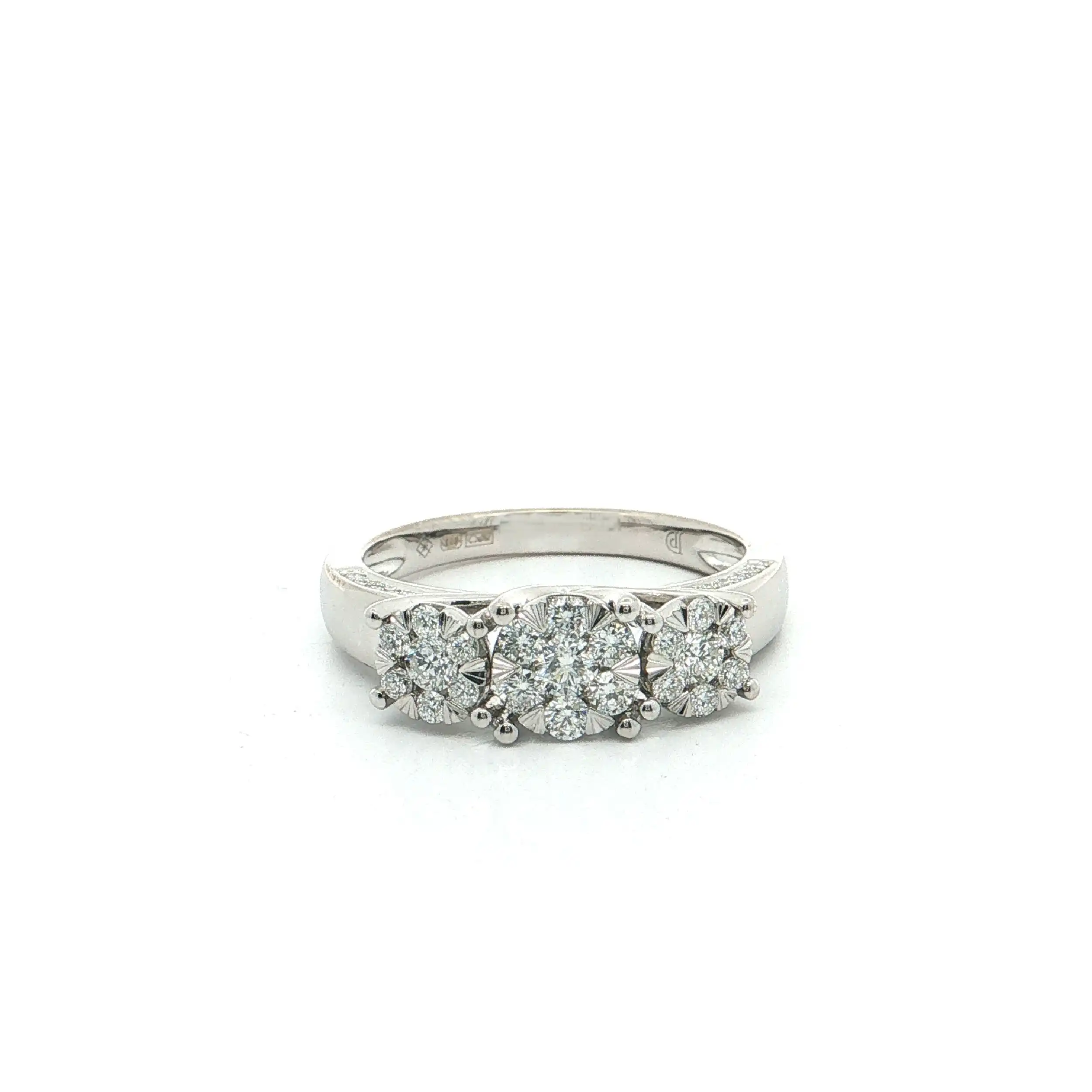 Ring Weißgold mit Brillanten