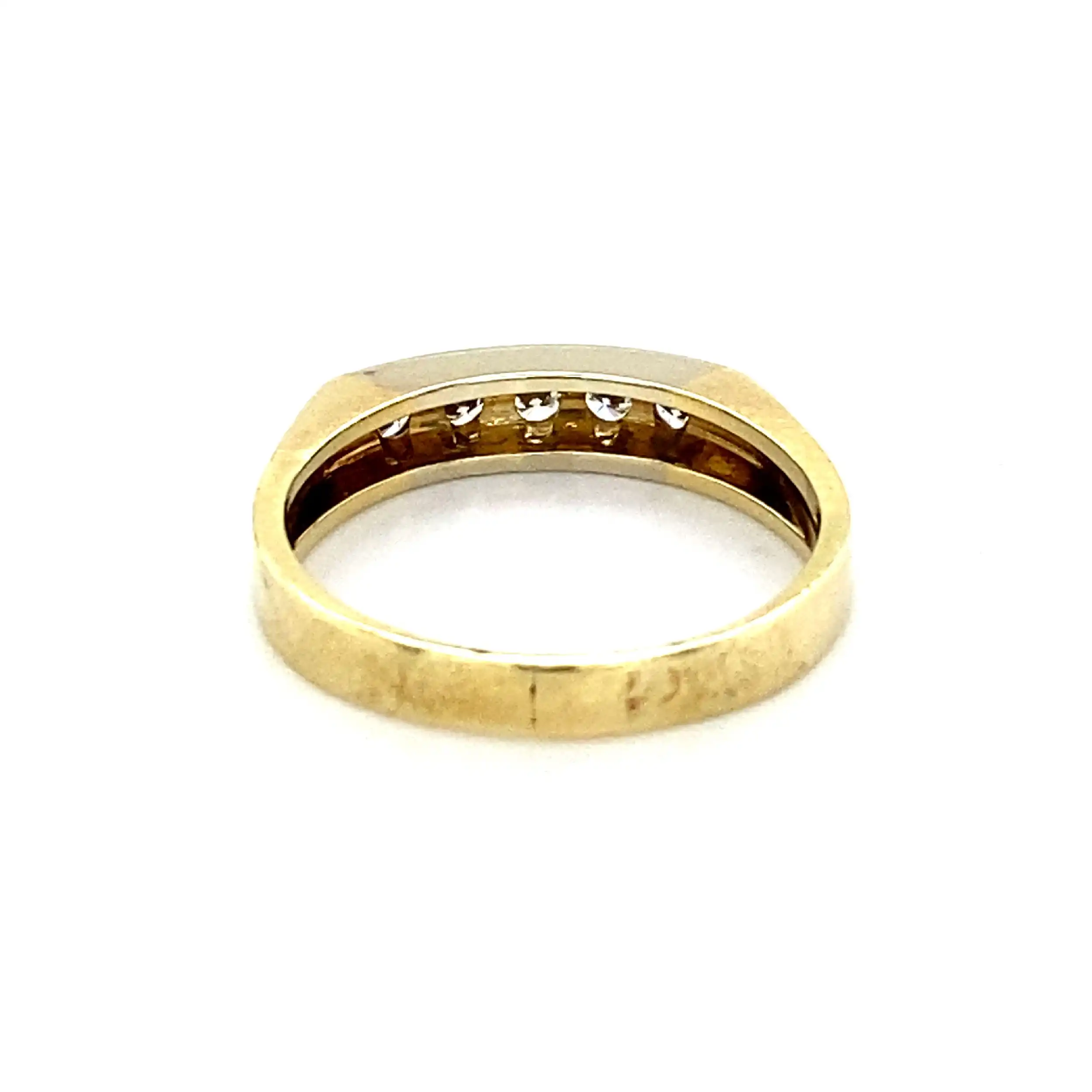 Ring Gelbgold mit Brillanten Ring Gelbgold mit Brillanten