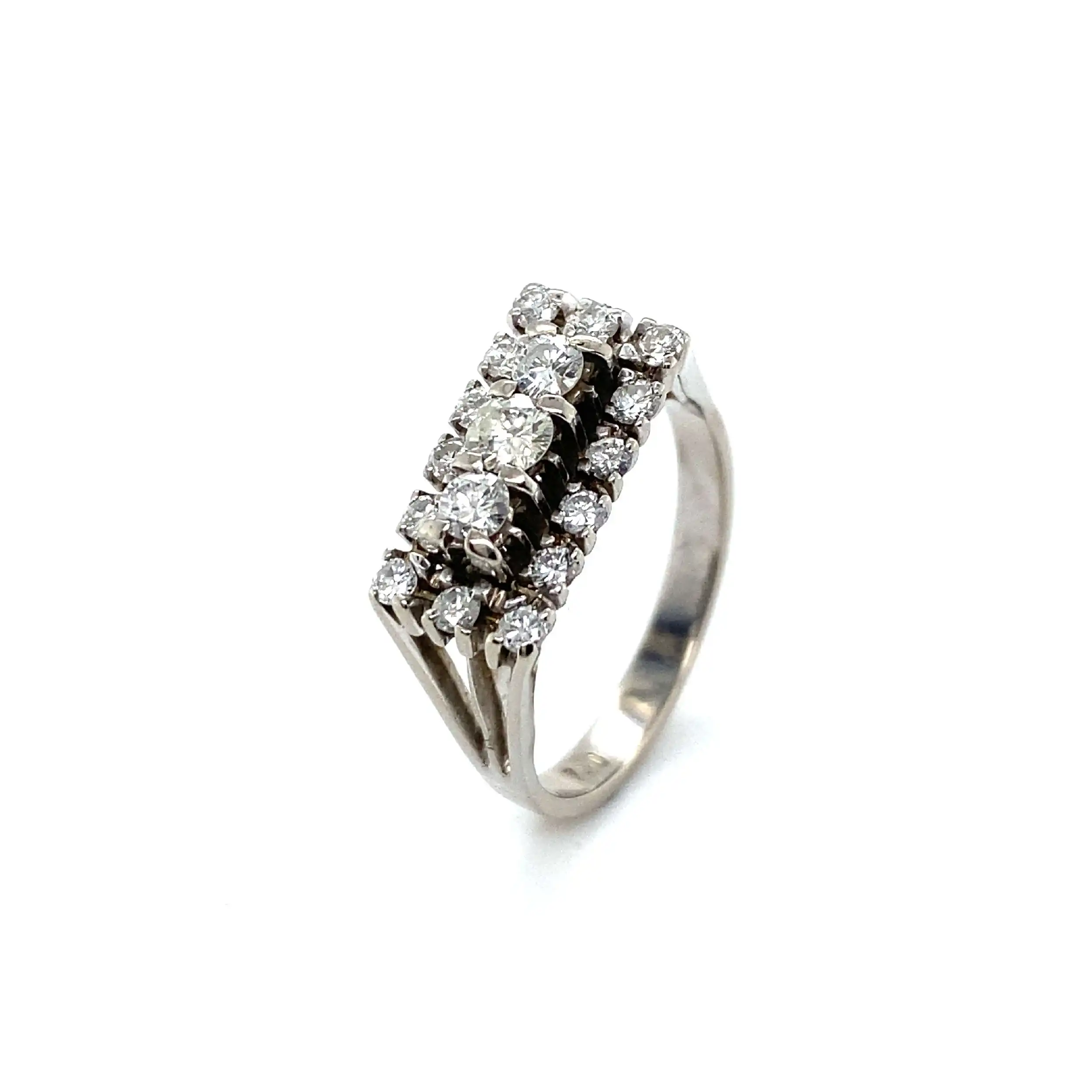Ring Weißgold mit Brillanten