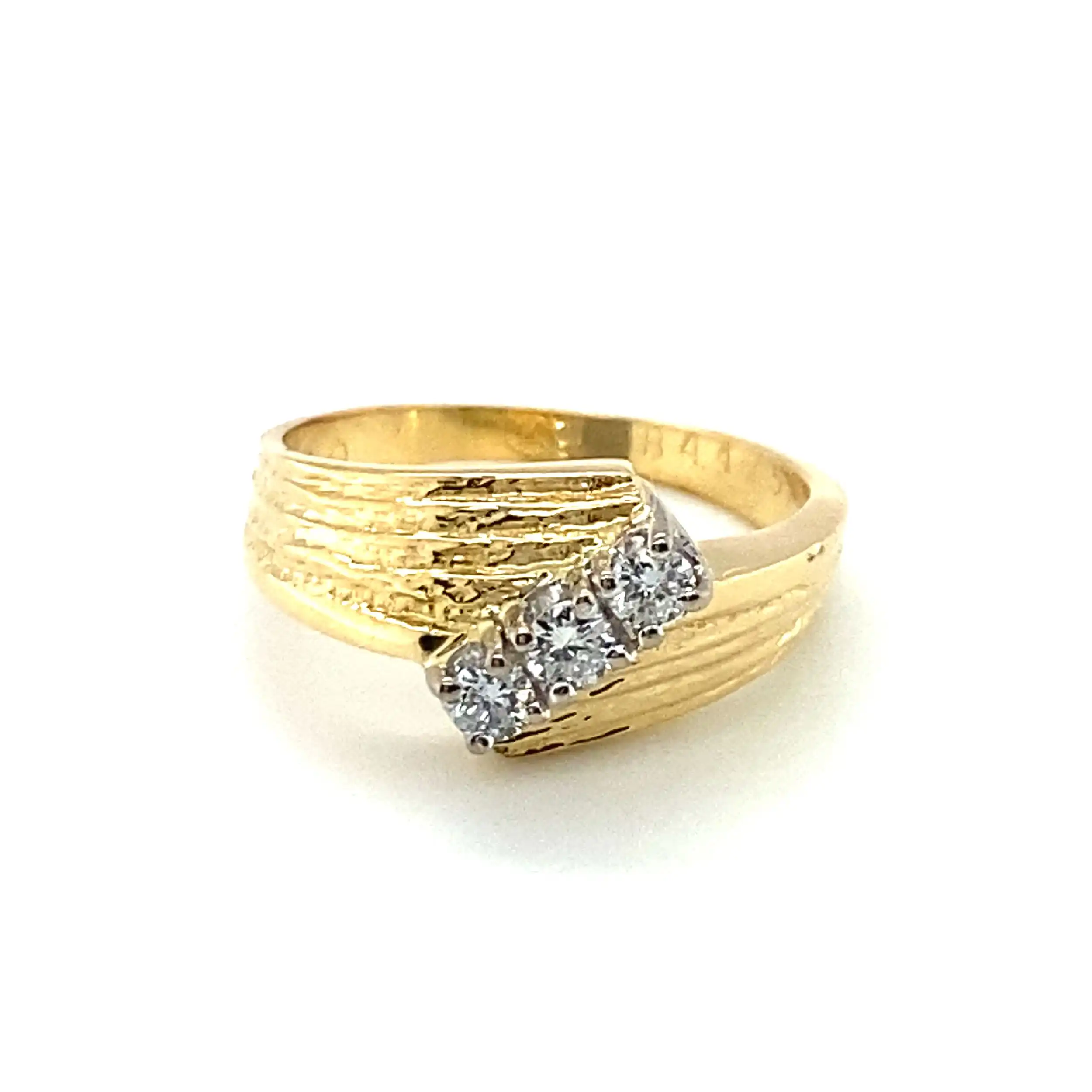 Ring Gelbgold mit Brillanten Ring Gelbgold mit Brillanten
