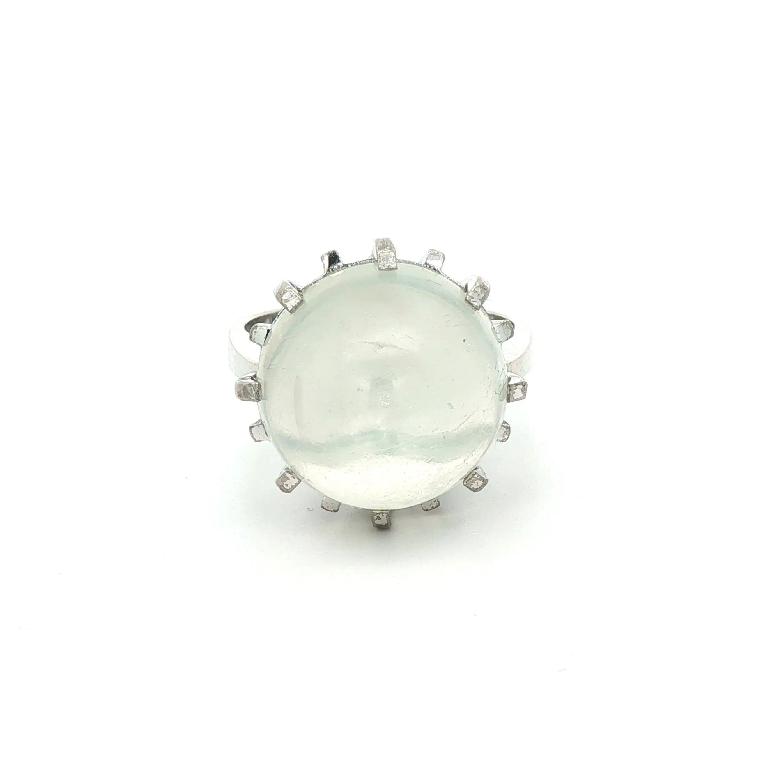 Ring Weißgold mit Mondstein