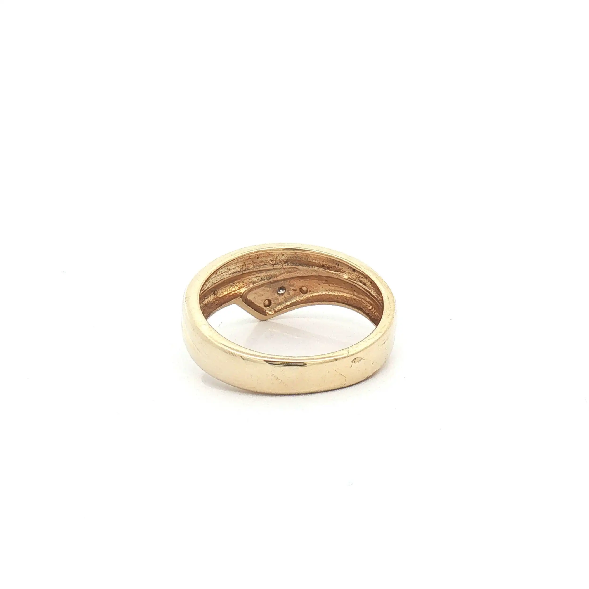 Ring Gelbgold mit Diamant