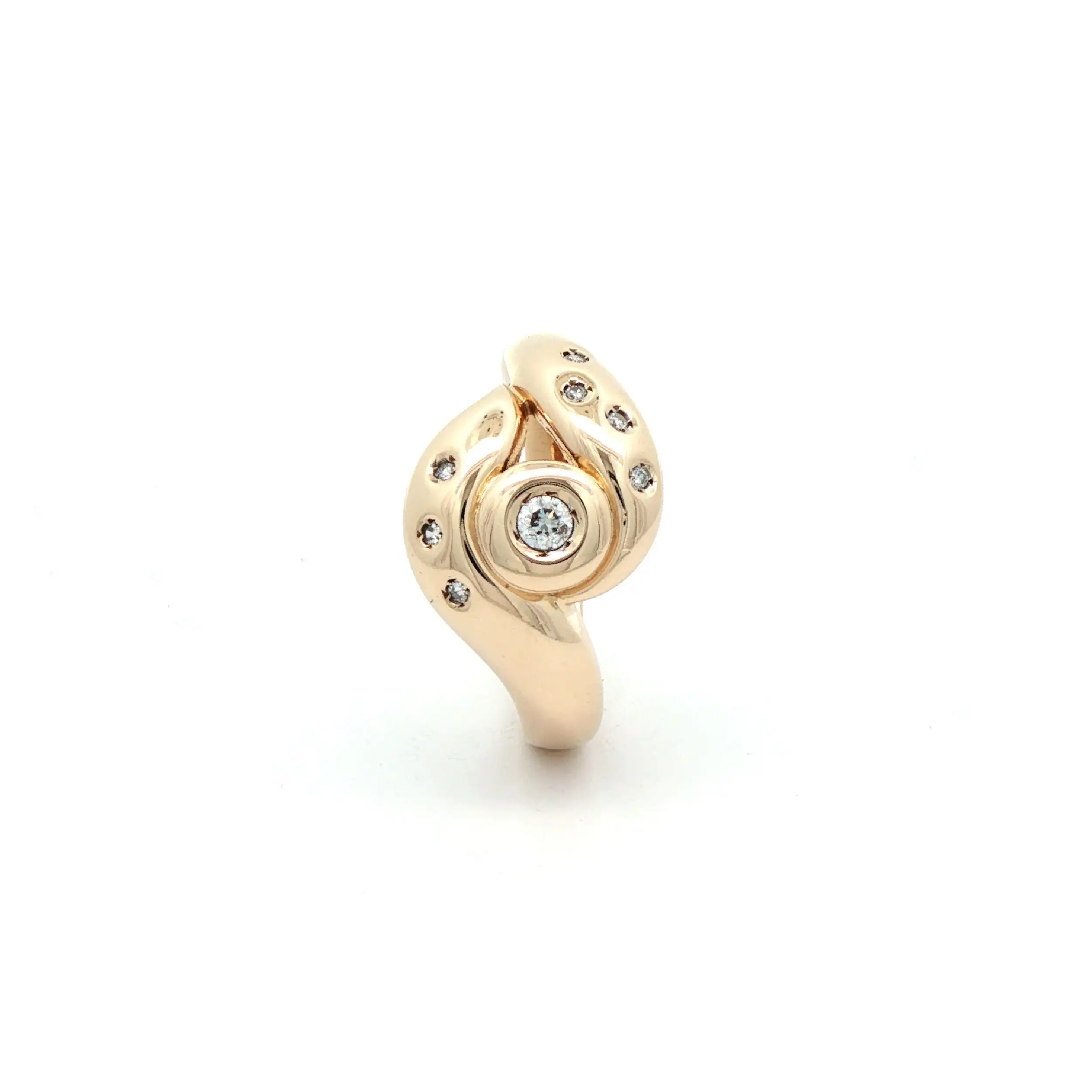 Ring Gelbgold mit Brillanten Ring Gelbgold mit Brillanten