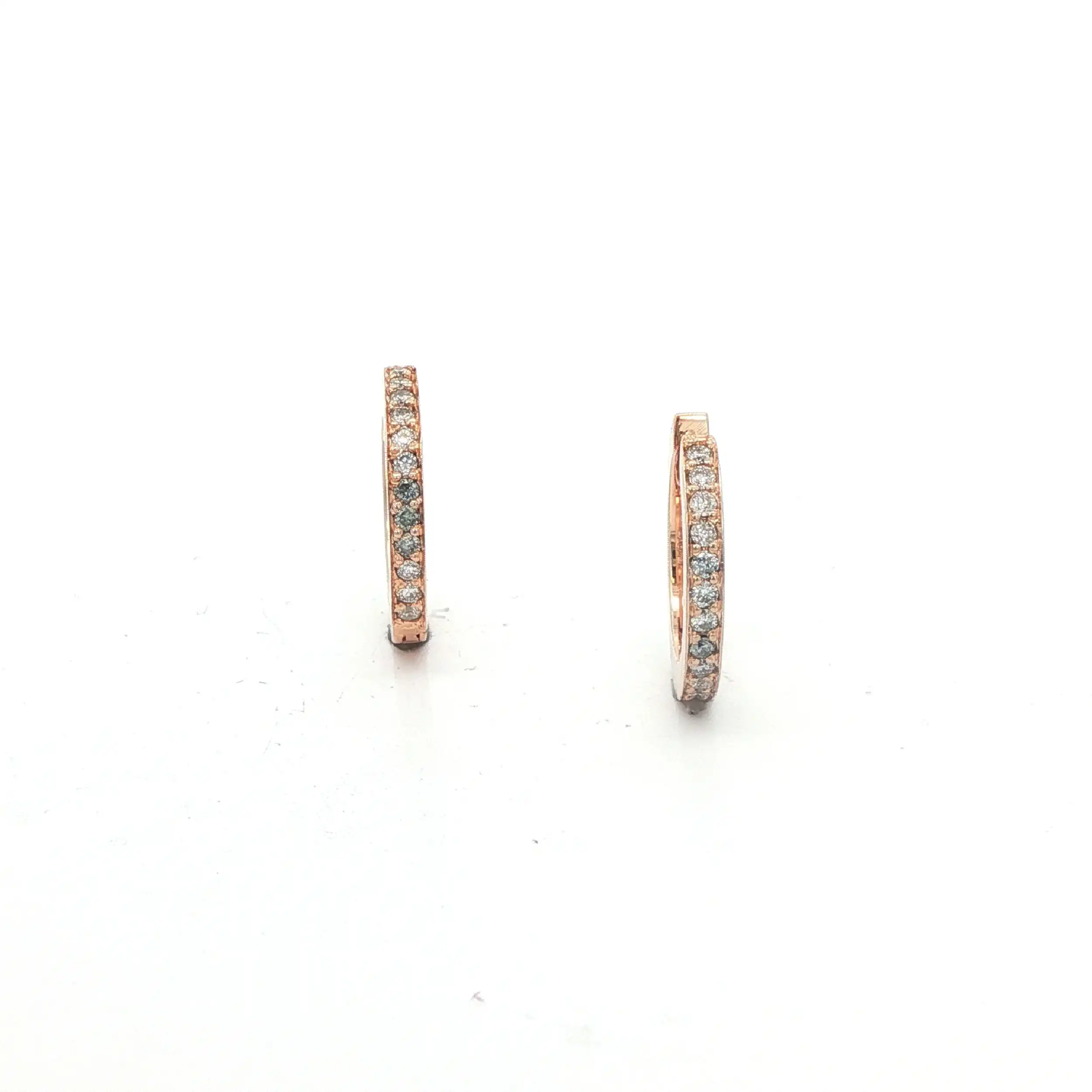 Creolen Gelbgold mit Brillanten Creolen Gelbgold mit Brillanten