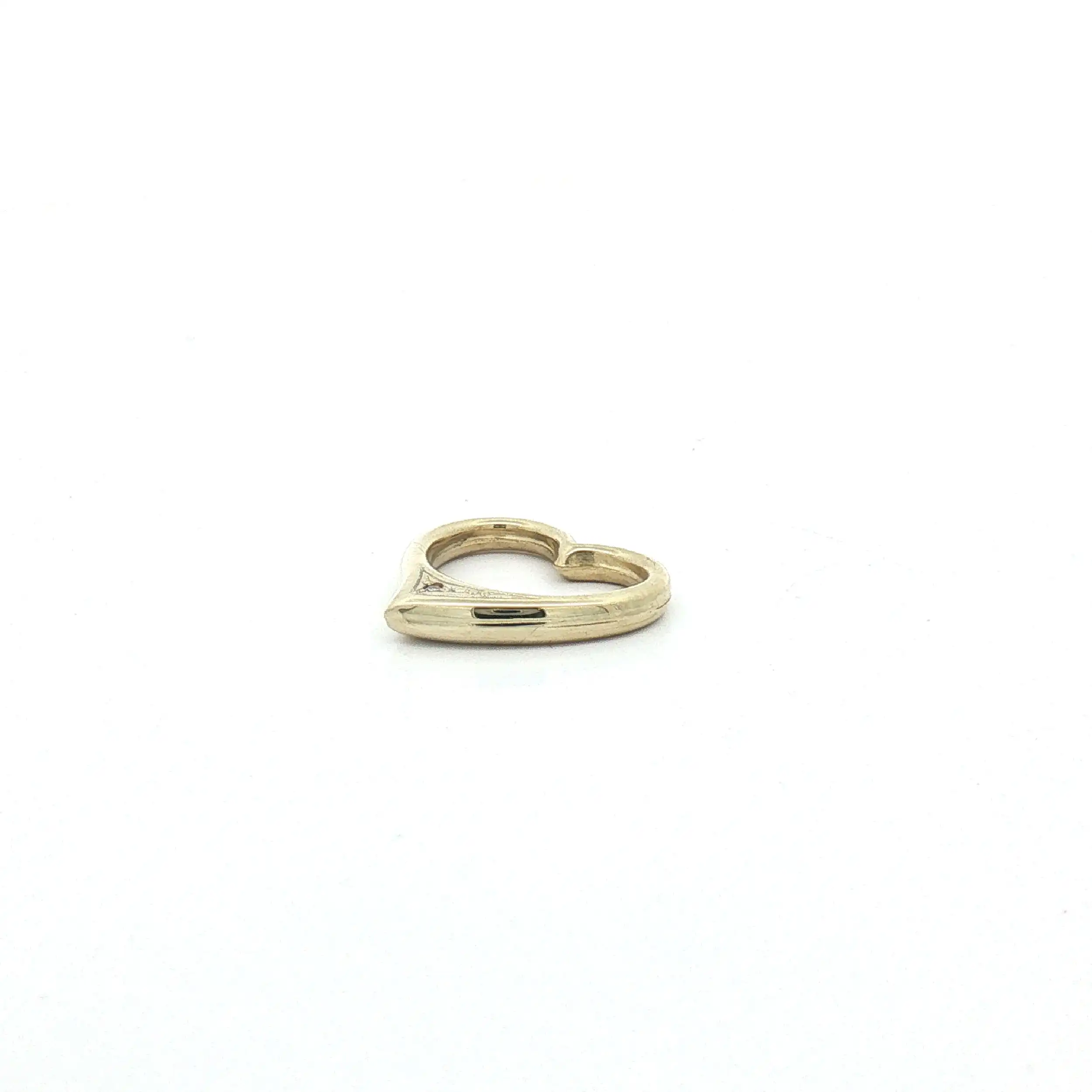 Herzanhänger Gelbgold mit Diamant Herzanhänger Gelbgold mit Diamant