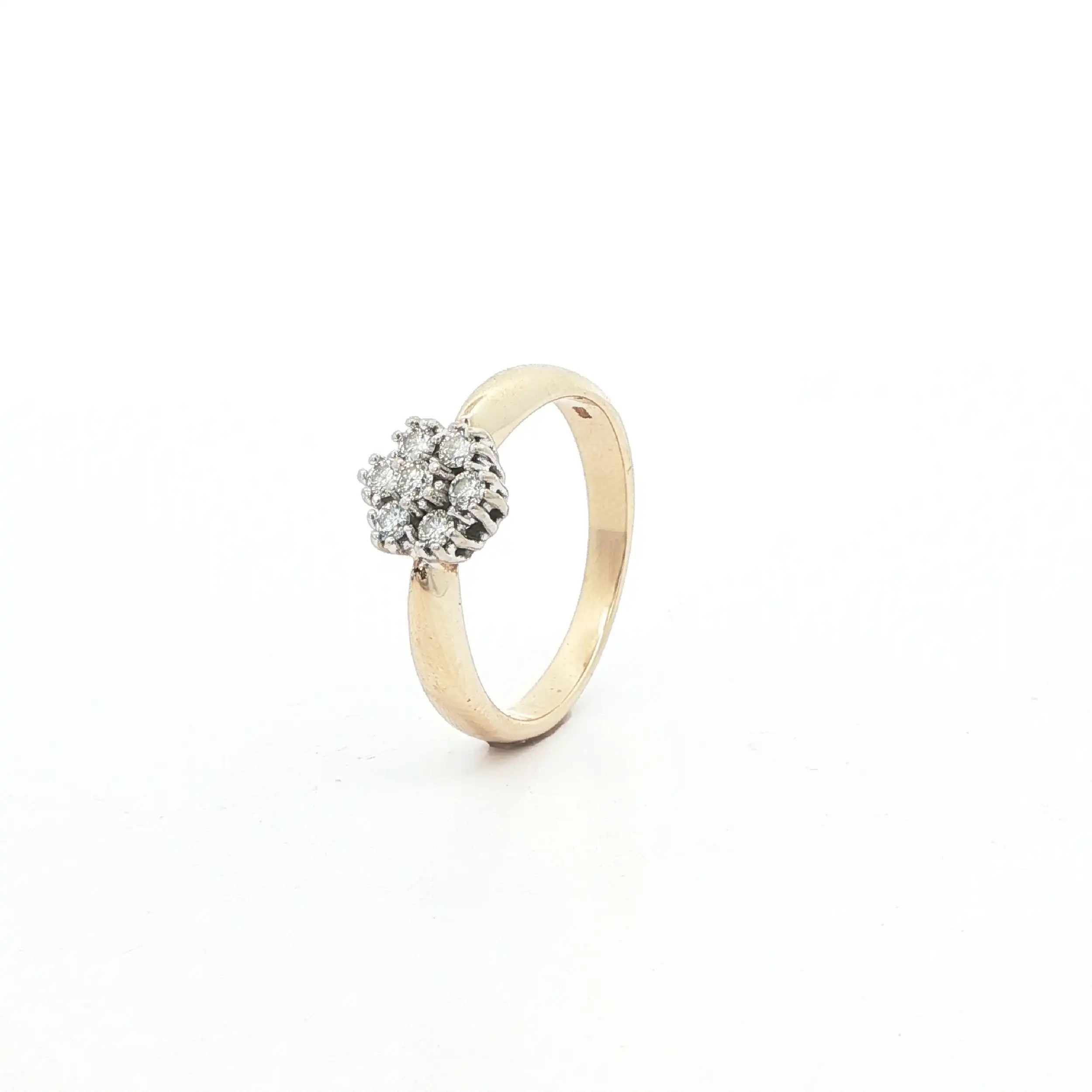 Ring Bicolor mit Brillanten Ring Bicolor mit Brillanten