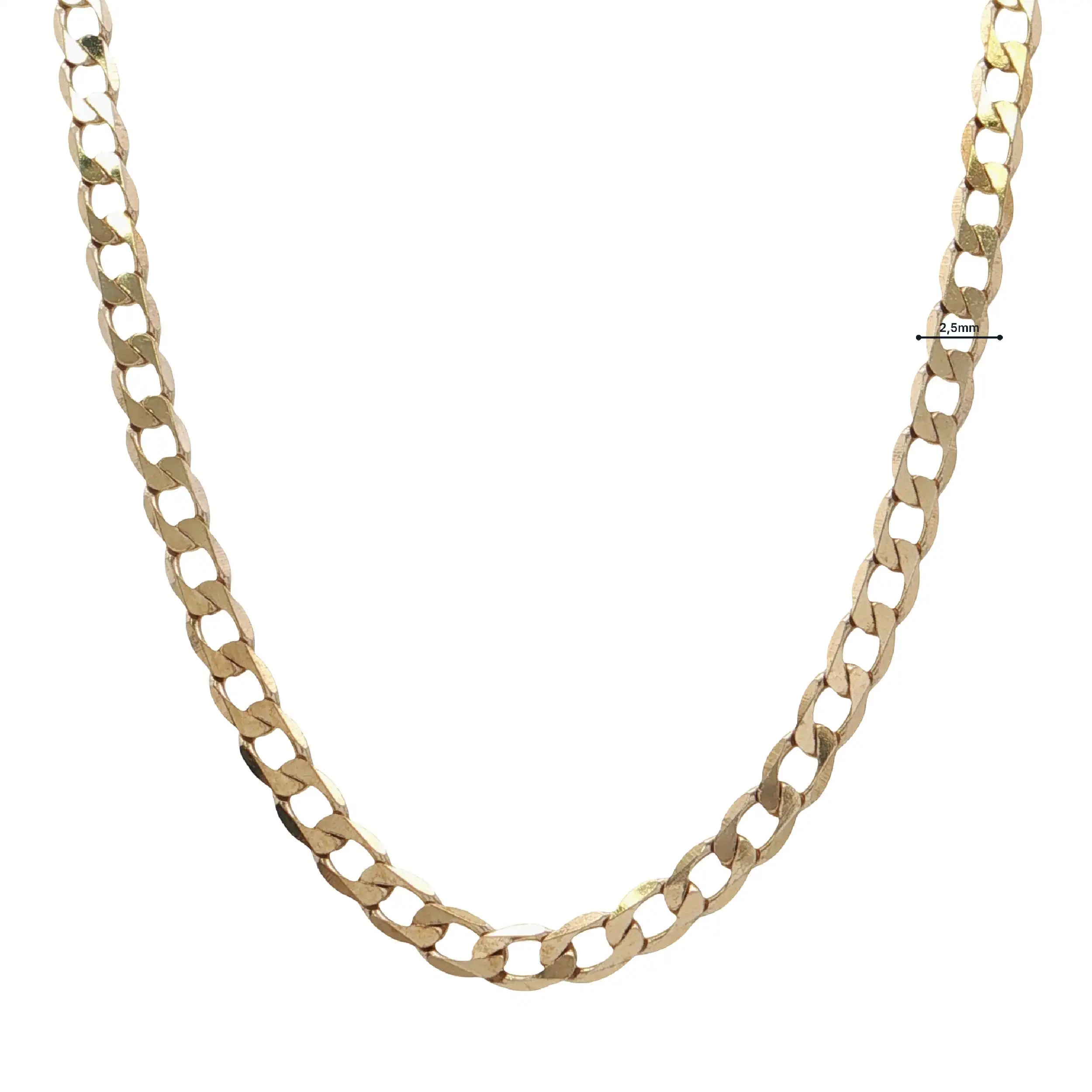 Panzerkette Gelbgold