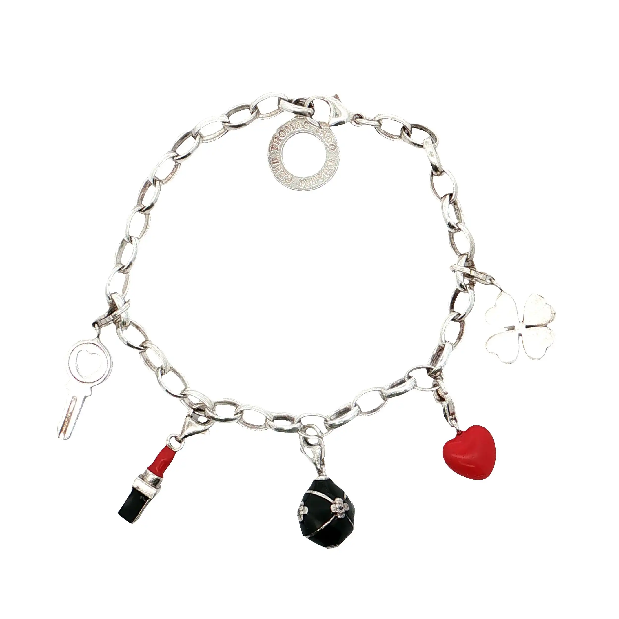Armband Silber mit Charms "Thomas Sabo"