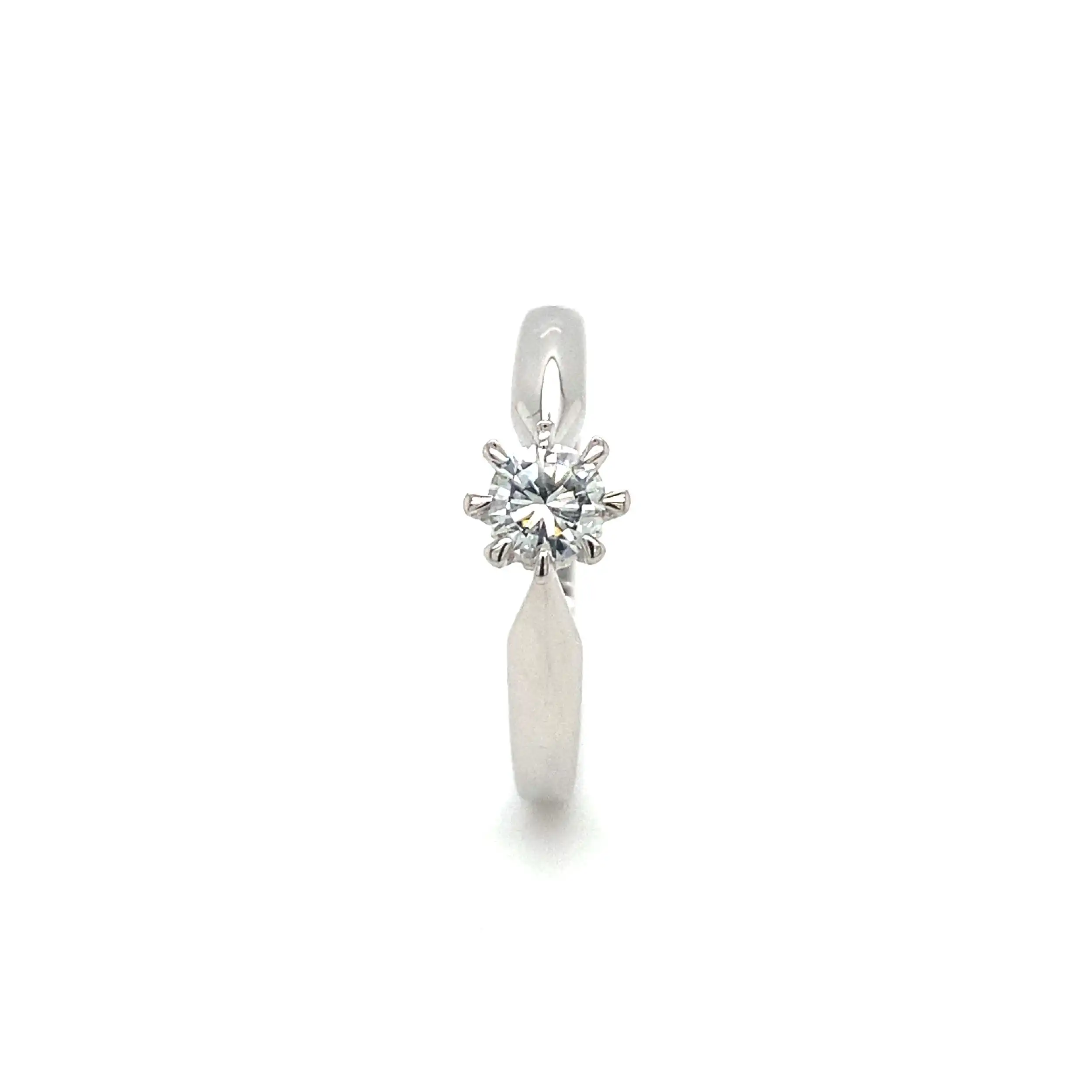 Solitärring Weißgold mit Brillant Solitärring Weißgold mit Brillant