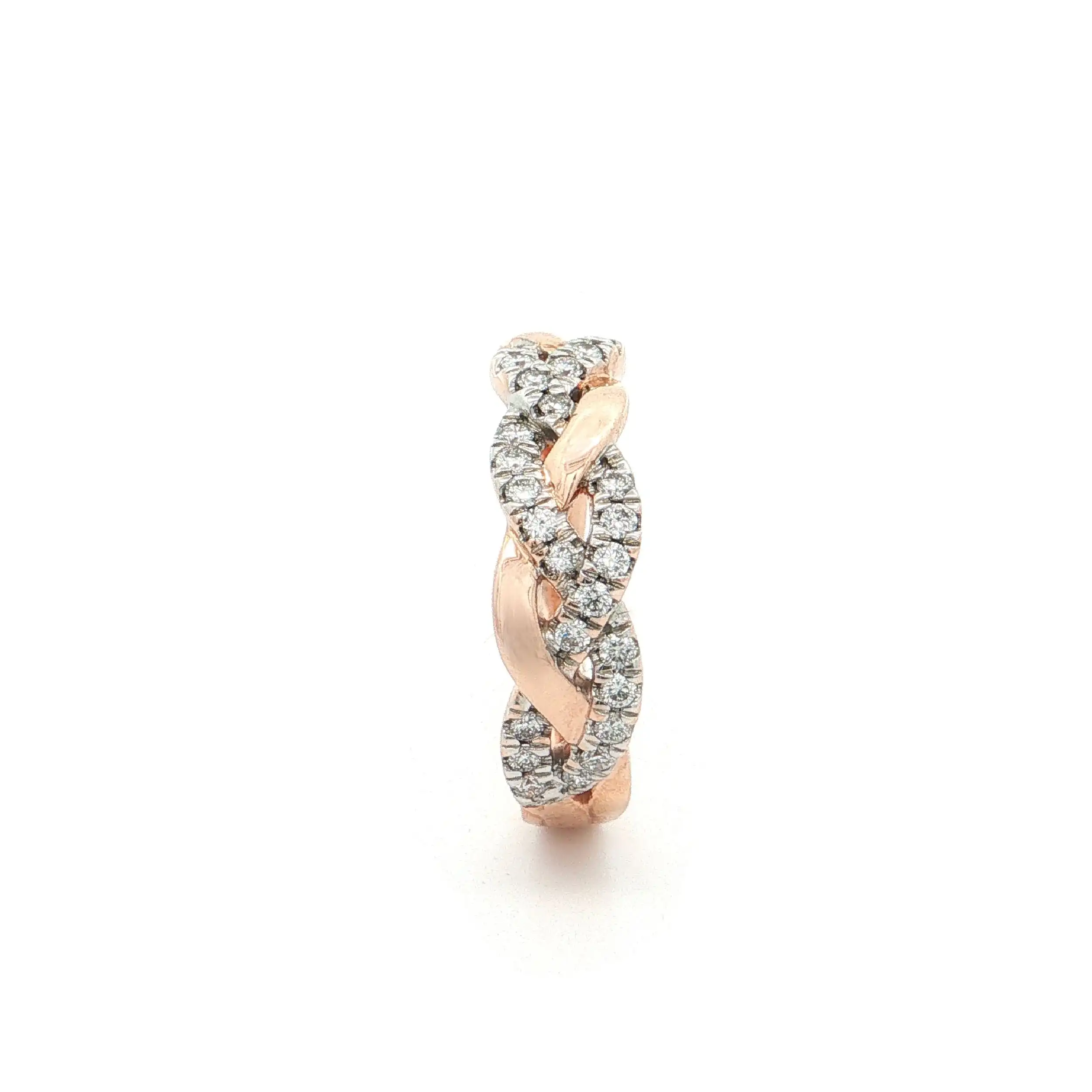 Ring Roségold mit Brillanten Ring Roségold mit Brillanten