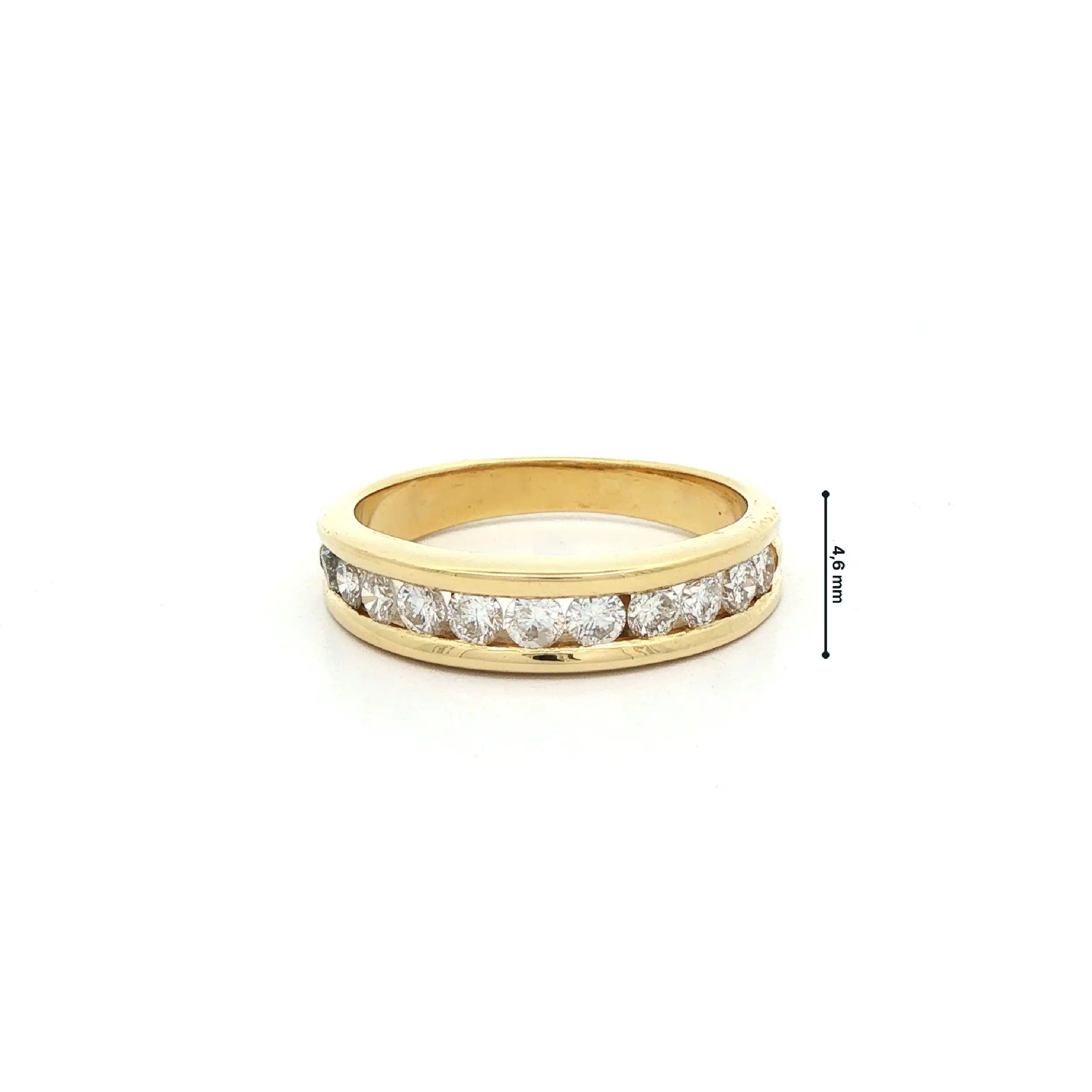 Ring Gelbgold mit Brillanten Ring Gelbgold mit Brillanten