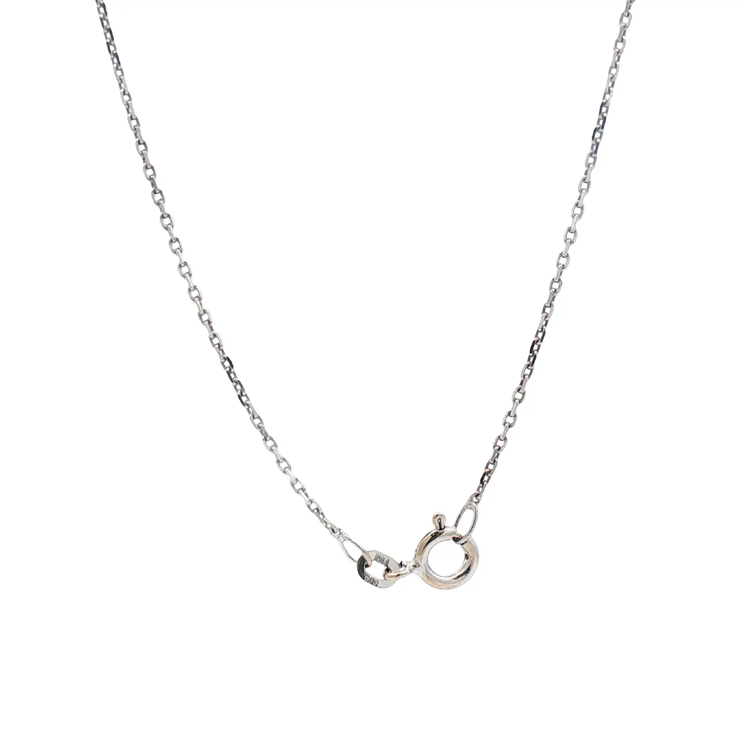 Kette Weißgold mit Anhänger und Brillanten Kette Weißgold mit Anhänger und Brillanten