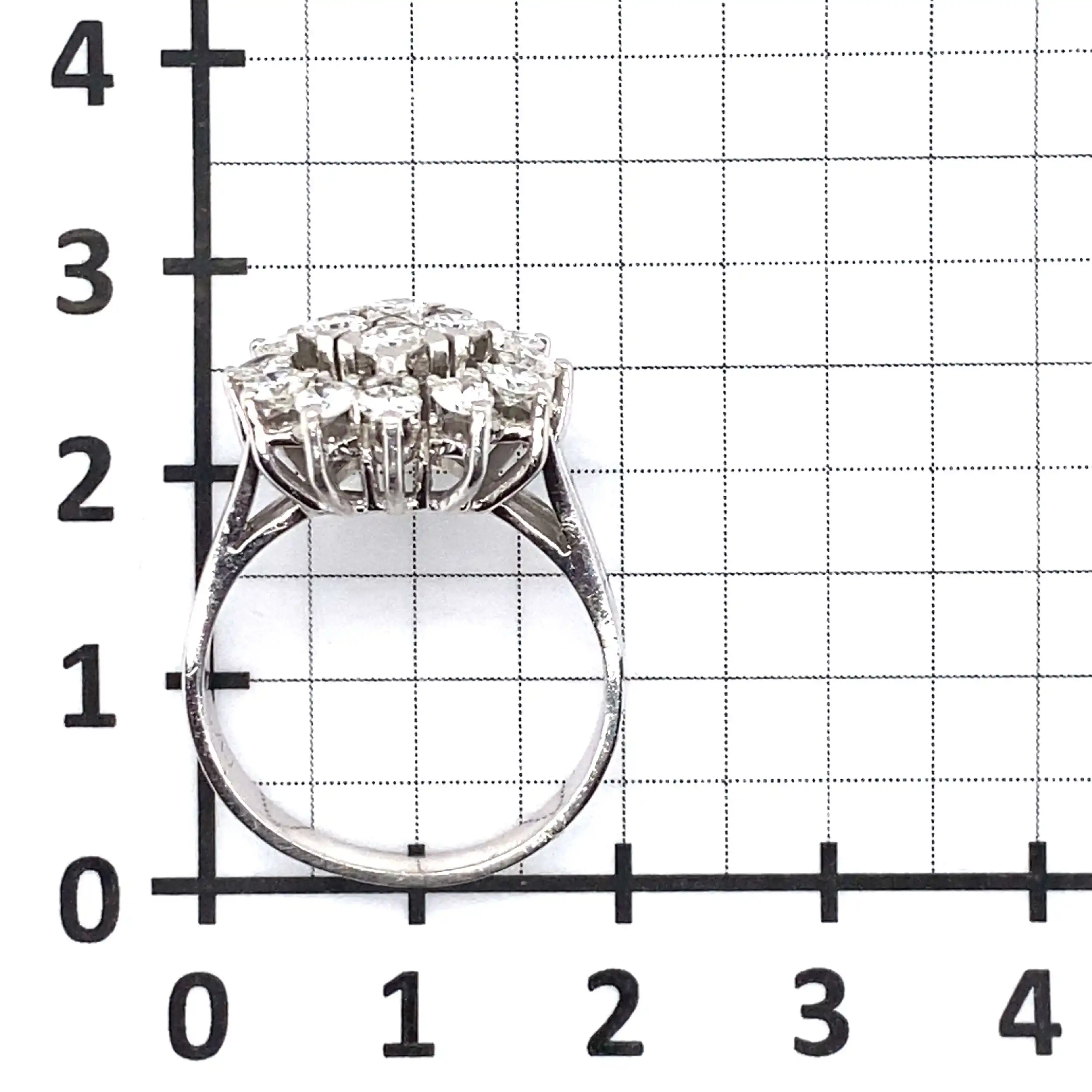 Ring Weißgold mit Brillanten Ring Weißgold mit Brillanten