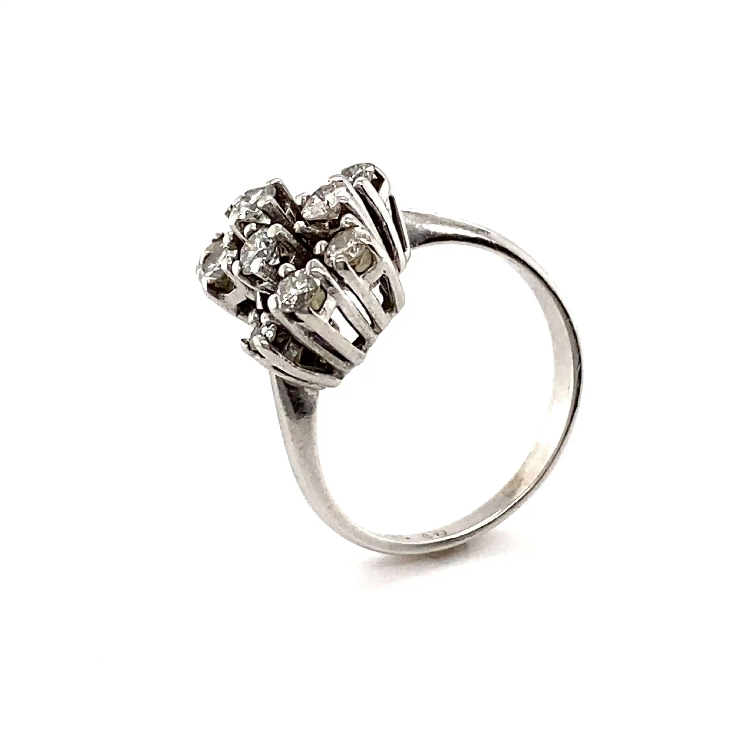 Ring Weißgold mit Brillanten