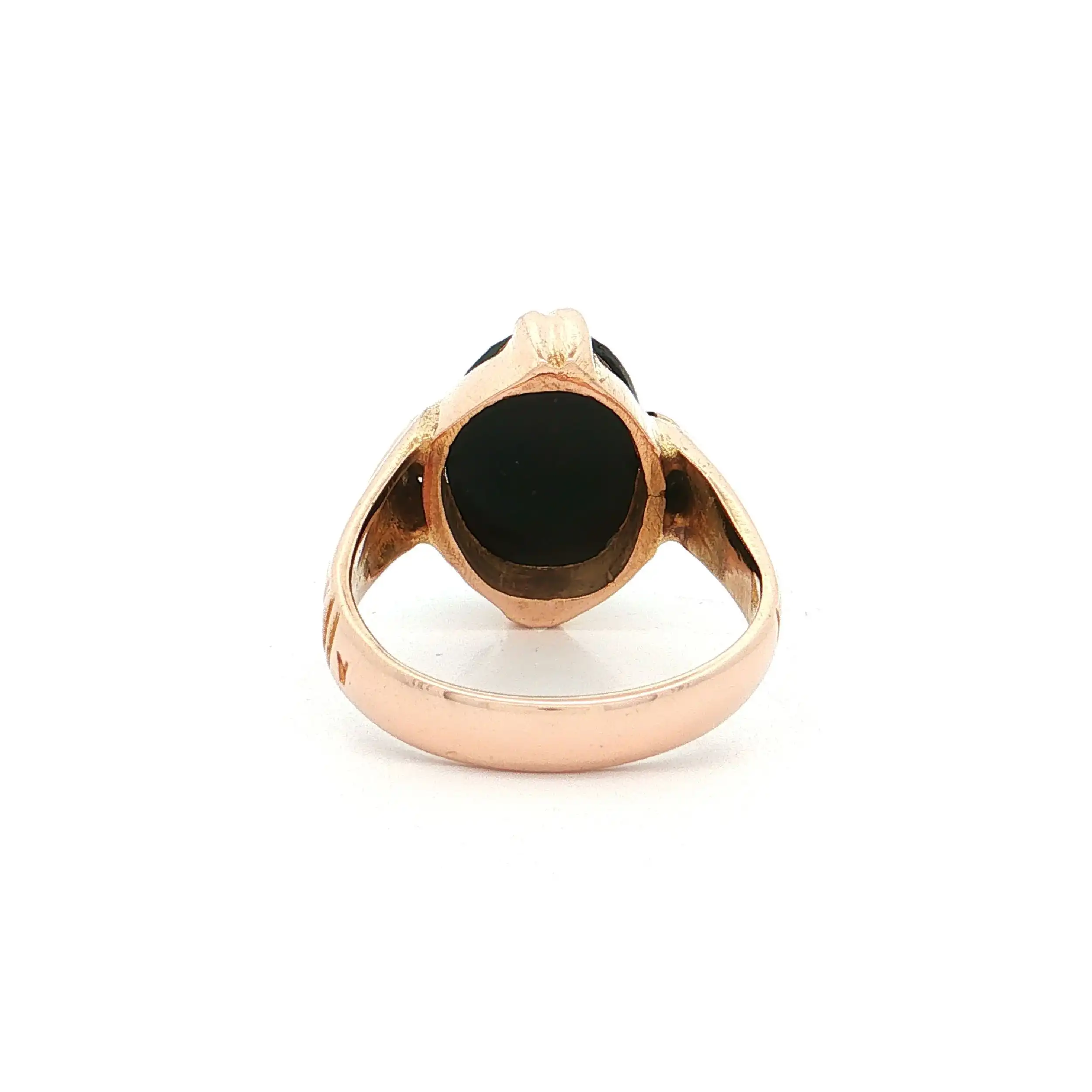 Ring Roségold mit Onyx Ring Roségold mit Onyx