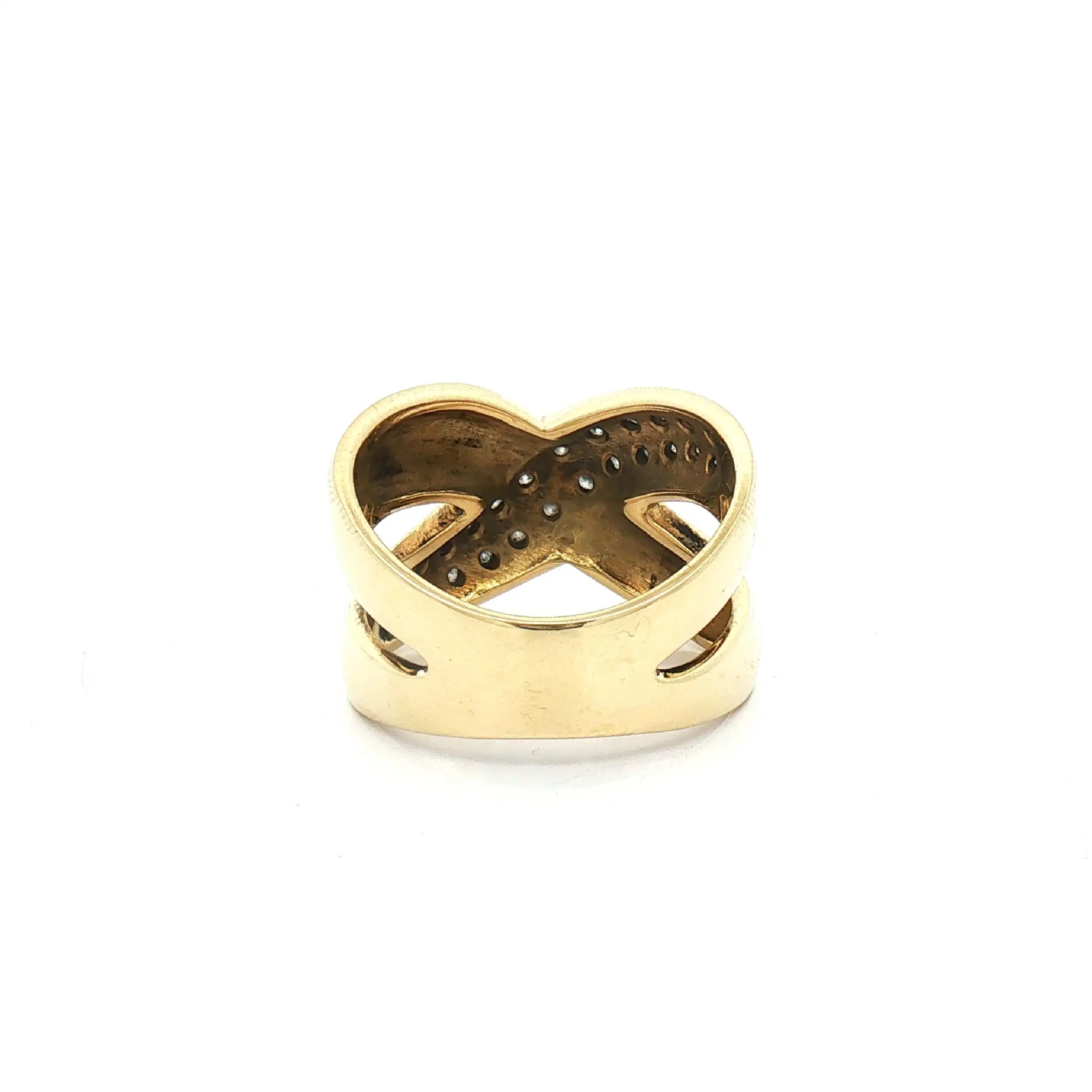Ring Gelbgold mit Brillanten Ring Gelbgold mit Brillanten