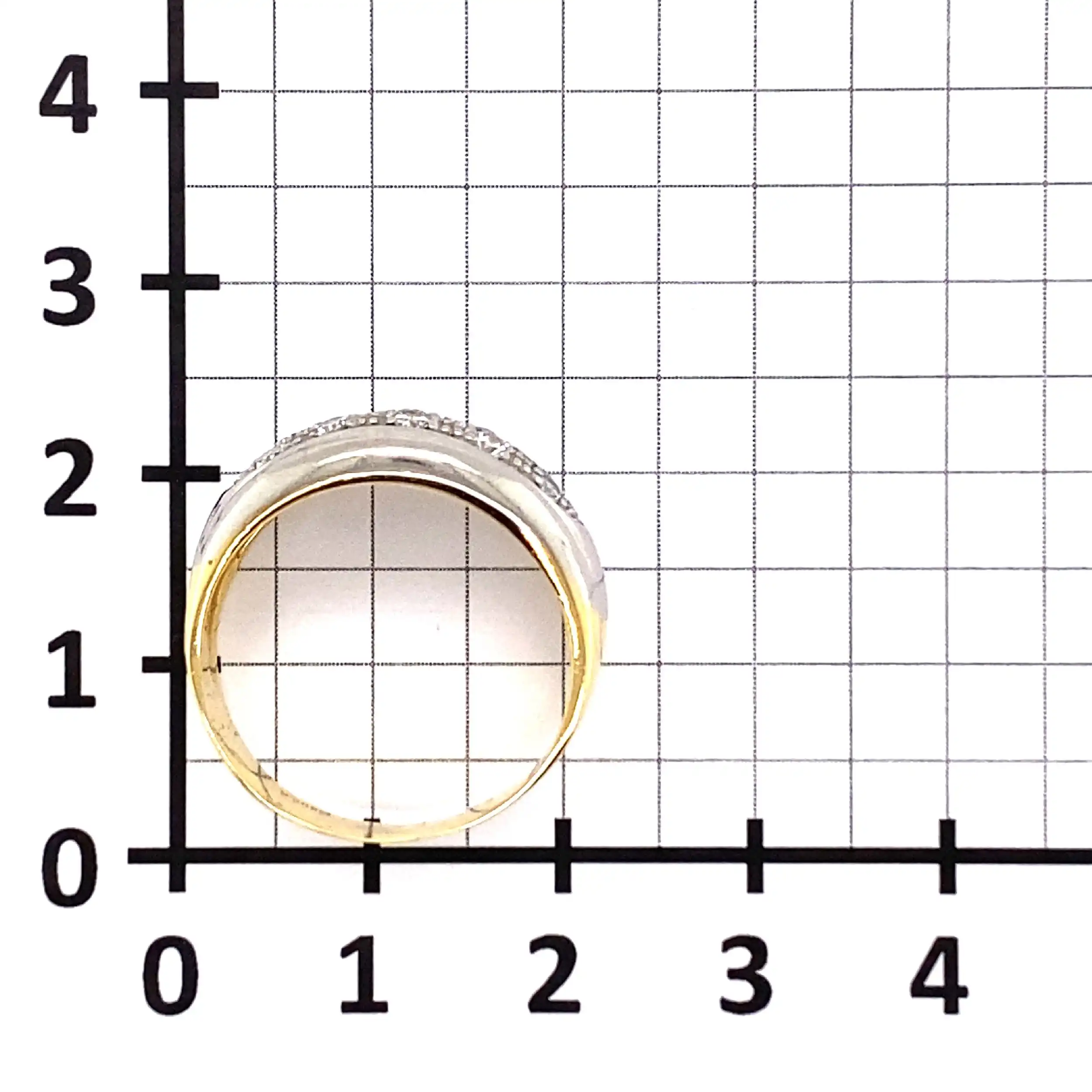 Ring Bicolor mit Brillanten Ring Bicolor mit Brillanten