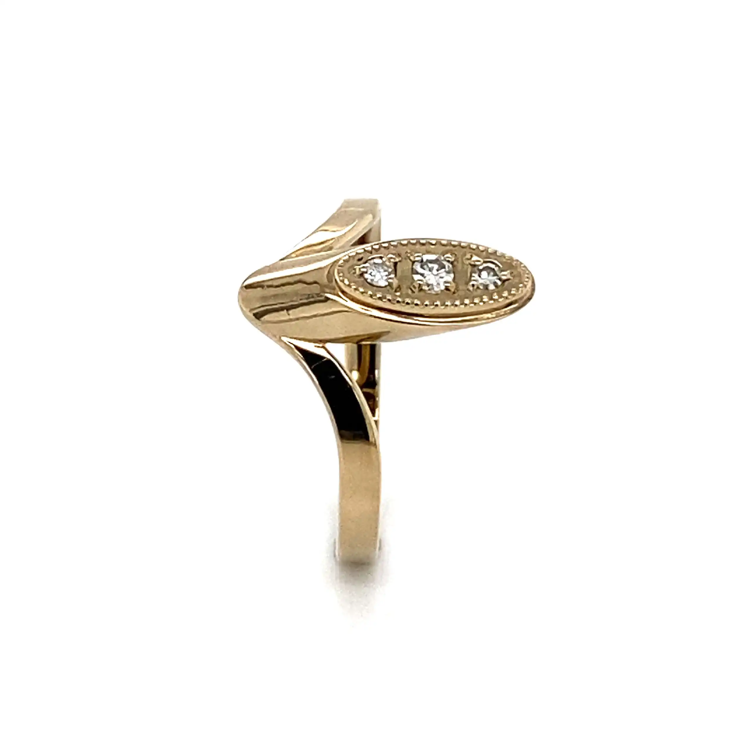 Ring Roségold mit Diamanten