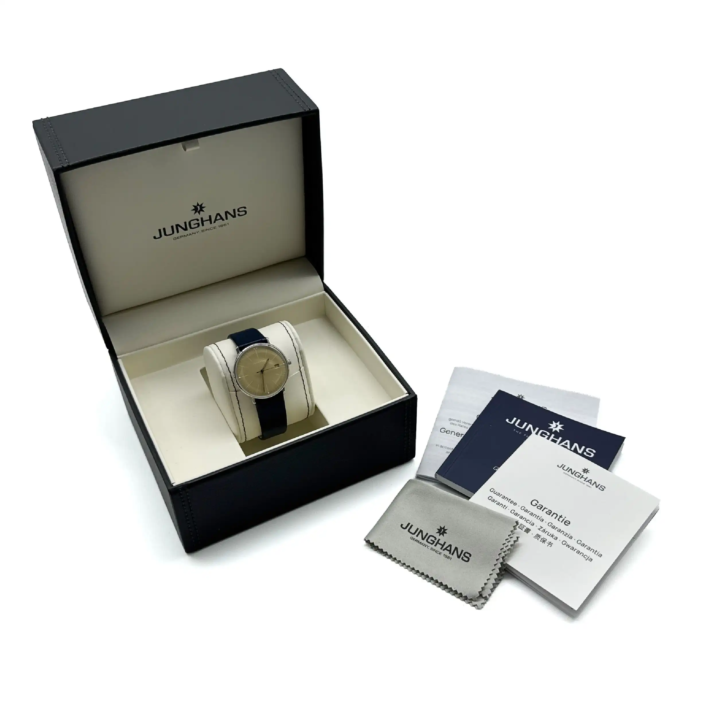 Damenuhr Junghans max bill 33mm Quarz Full Set Damenuhr Junghans max bill 33mm Quarz Full Set