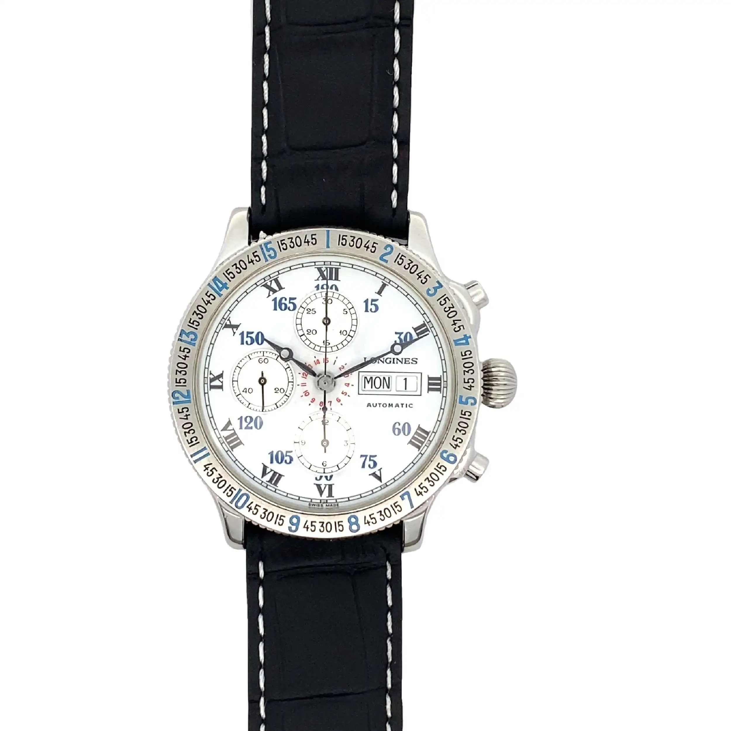 Herrenuhr Longines Lindbergh Hour Angle - Stundenwinkeluhr Chronograph Herrenuhr Longines Lindbergh Hour Angle - Stundenwinkeluhr Chronograph