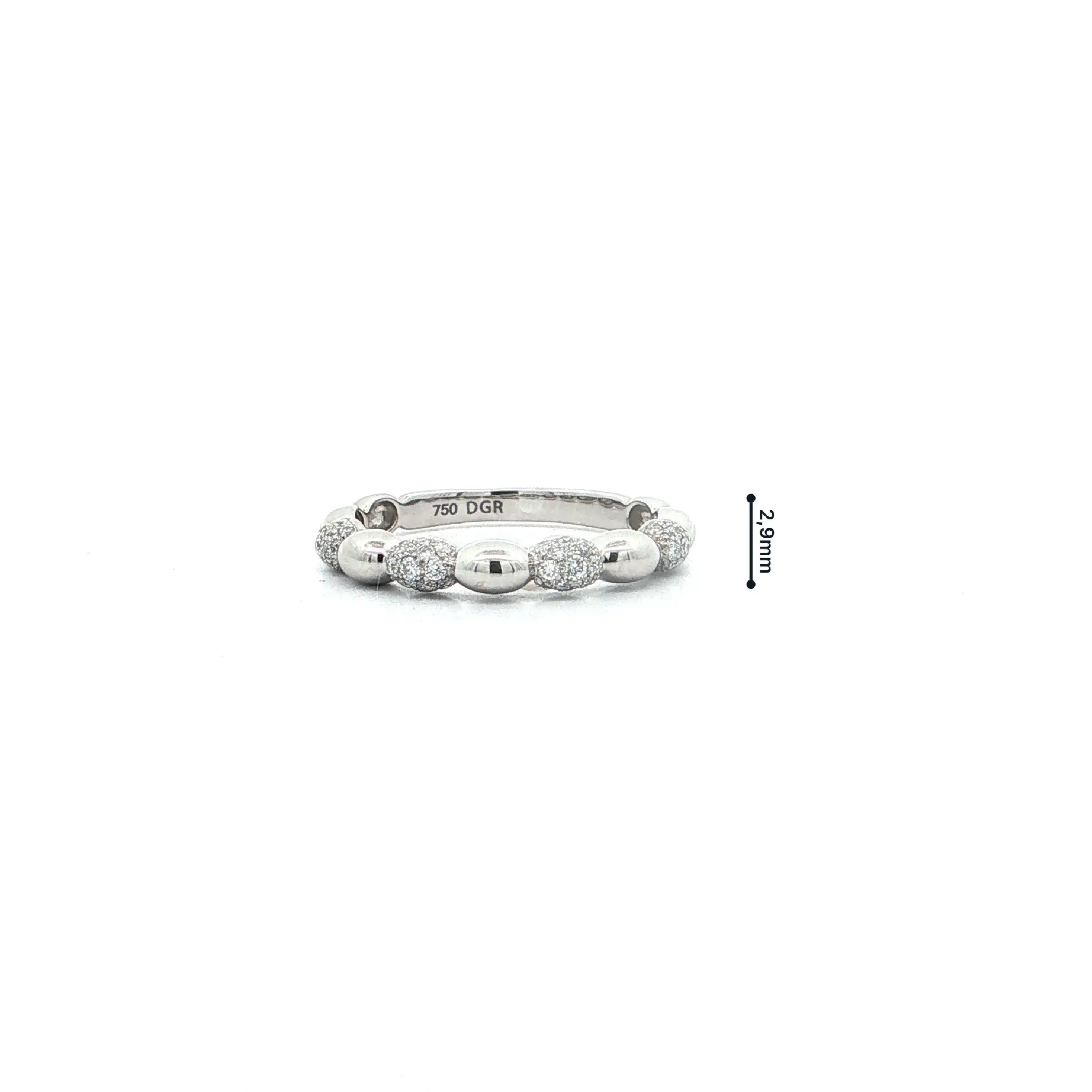 Ring Weißgold mit Brillanten 0,28ct. TW/SI Ring Weißgold mit Brillanten 0,28ct. TW/SI