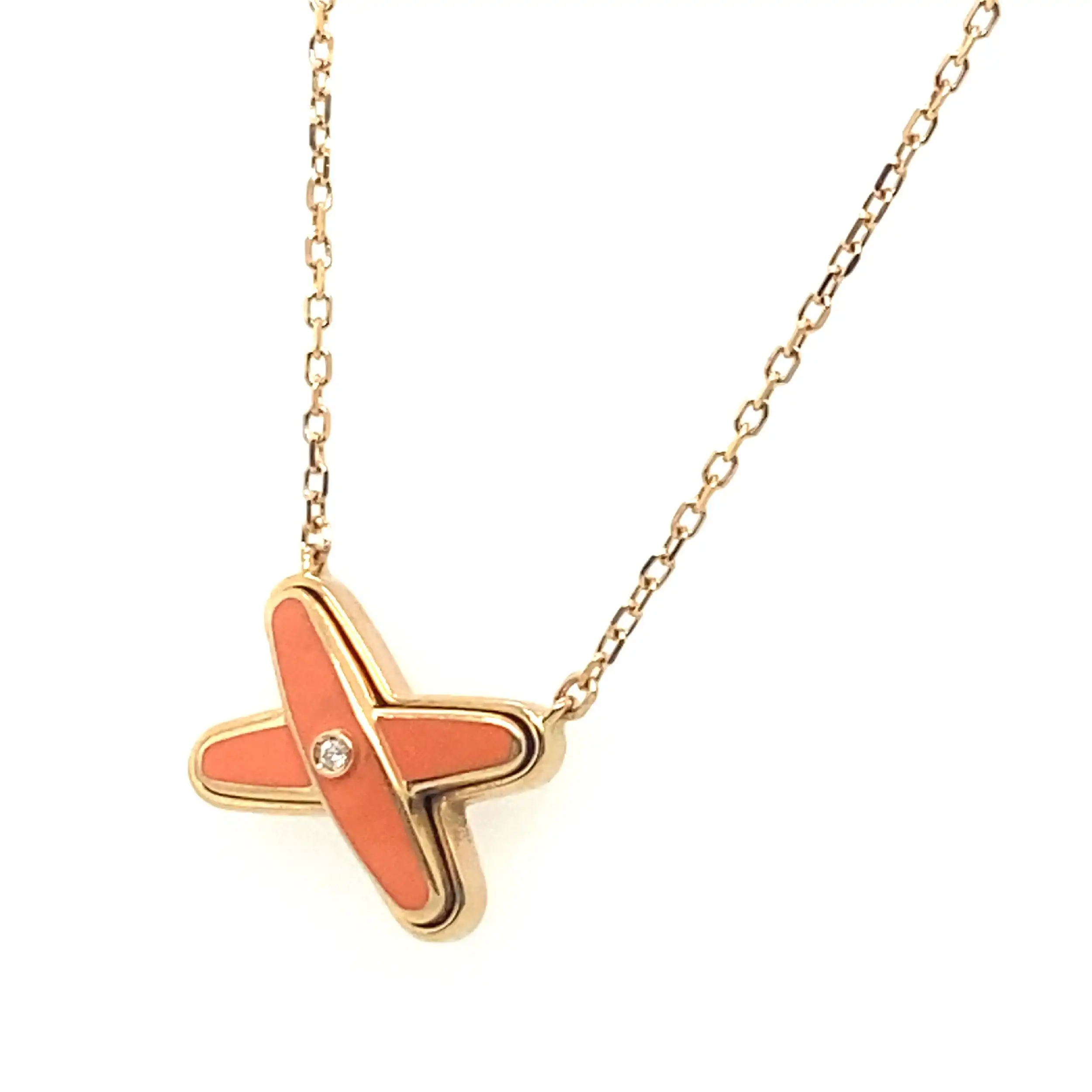 Kette Roségold von Chaumet Liens mit Brillant Kette Roségold von Chaumet Liens mit Brillant