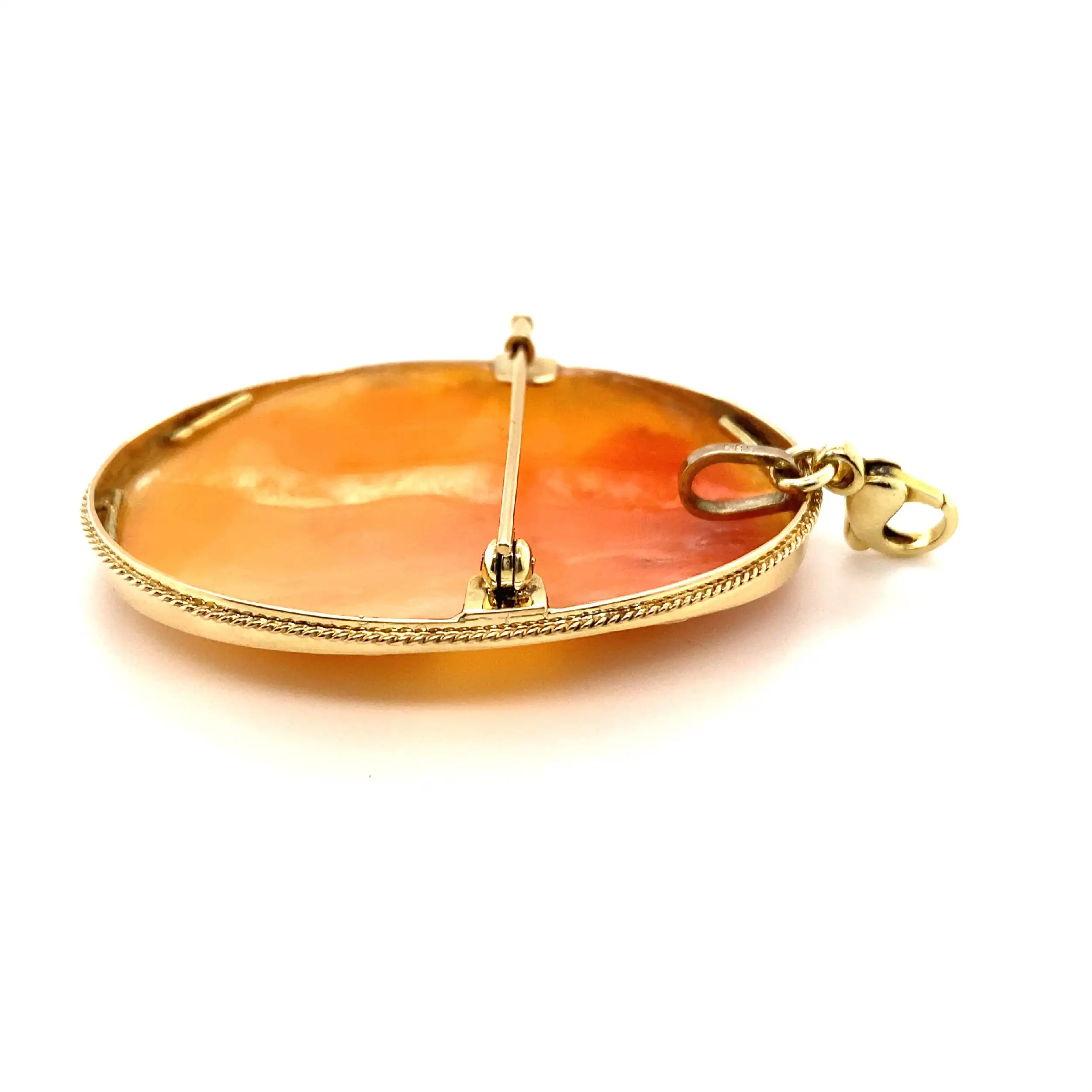 Anhänger/ Brosche Gelbgold Kamee Anhänger/ Brosche Gelbgold Kamee