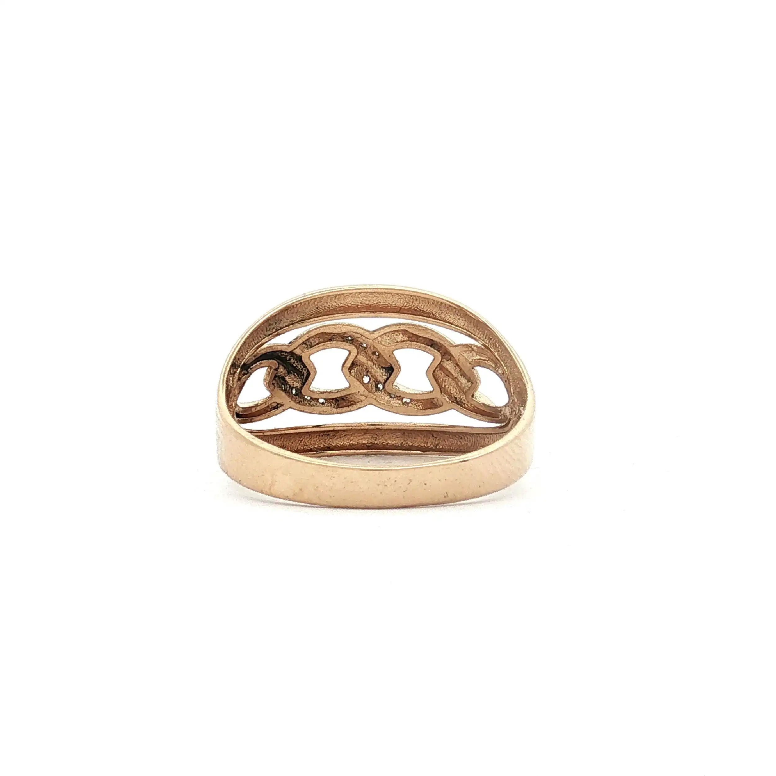 Ring Gelbgold mit Zirkonia Ring Gelbgold mit Zirkonia