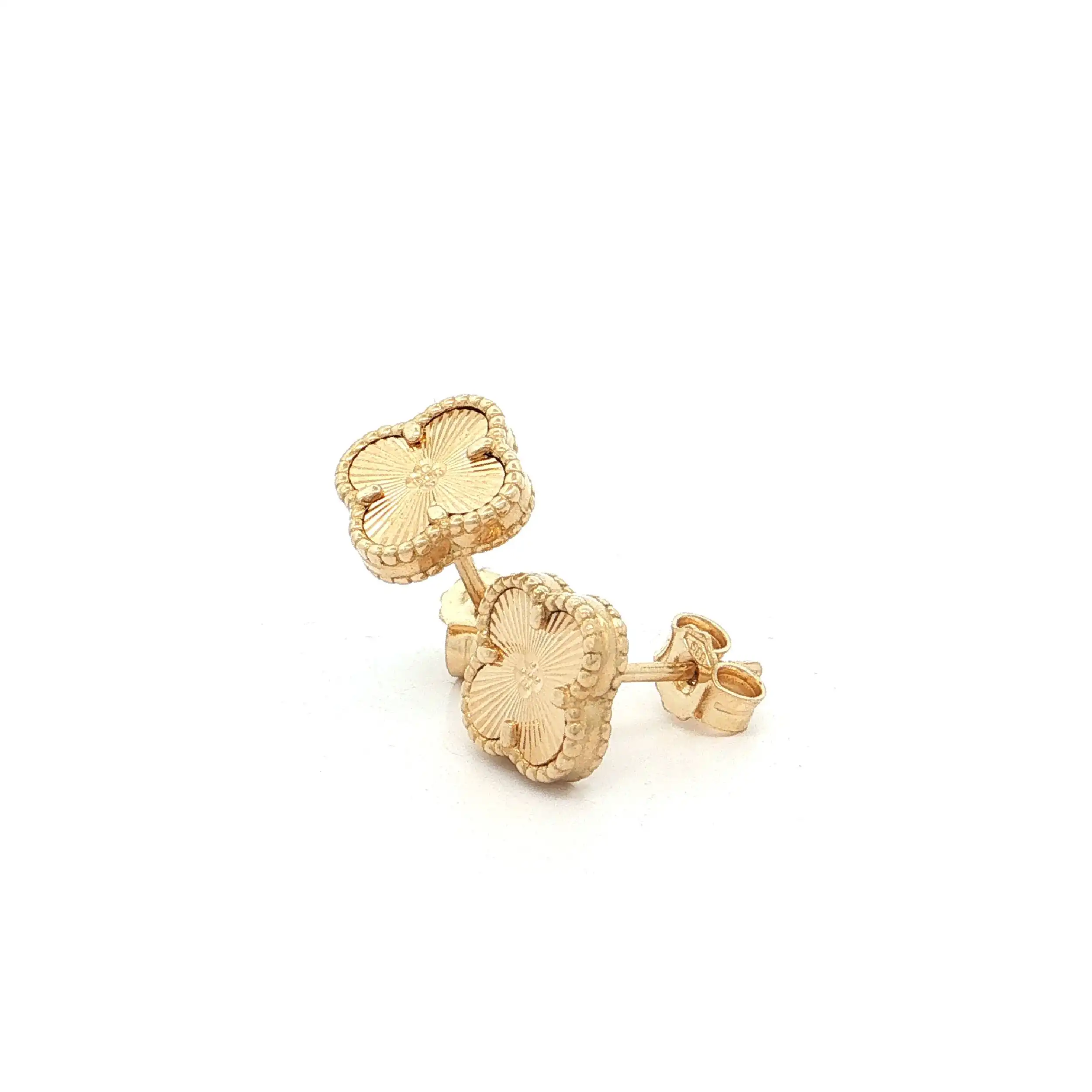 Ohrstecker Gelbgold "Blume"