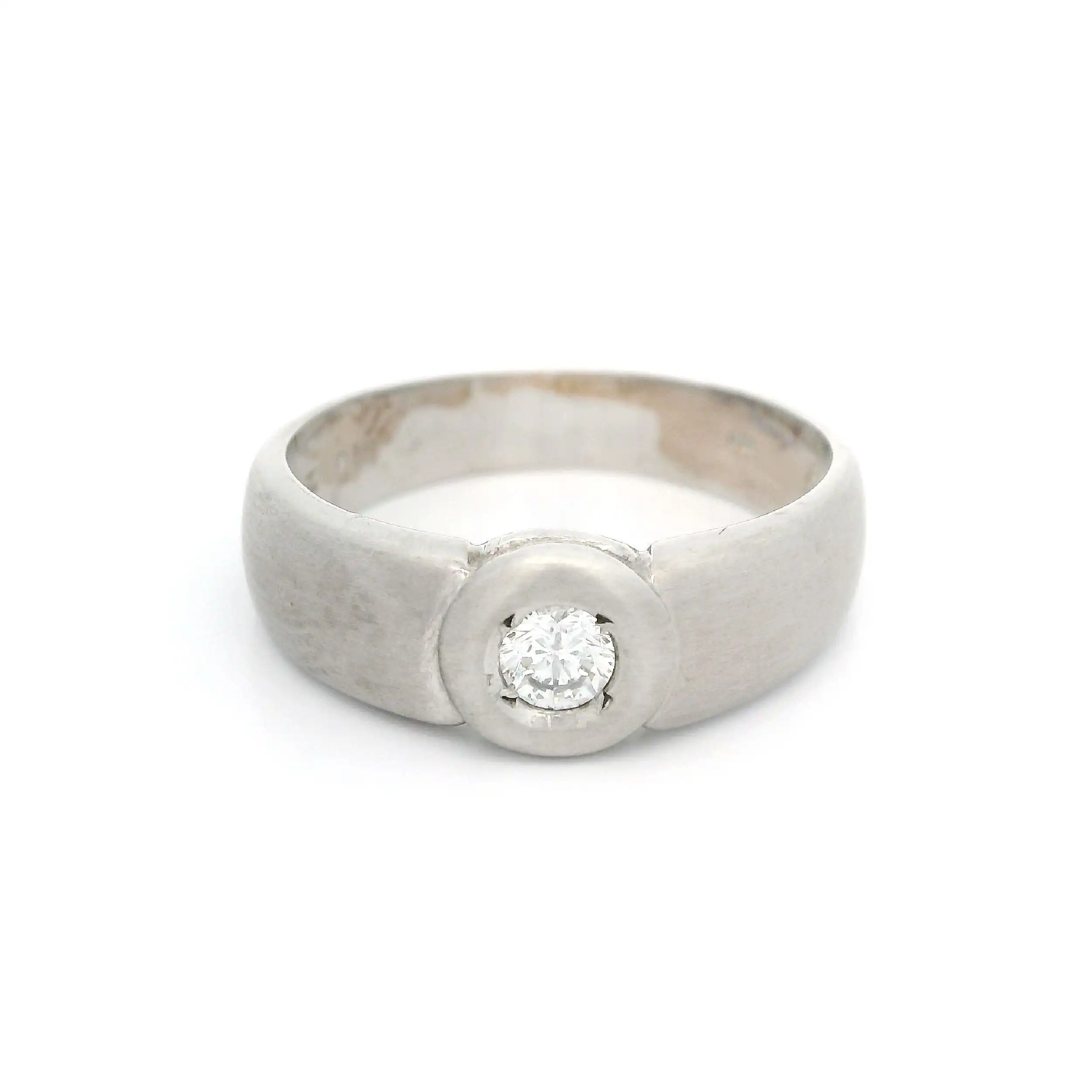 Ring Weißgold mit Brillant