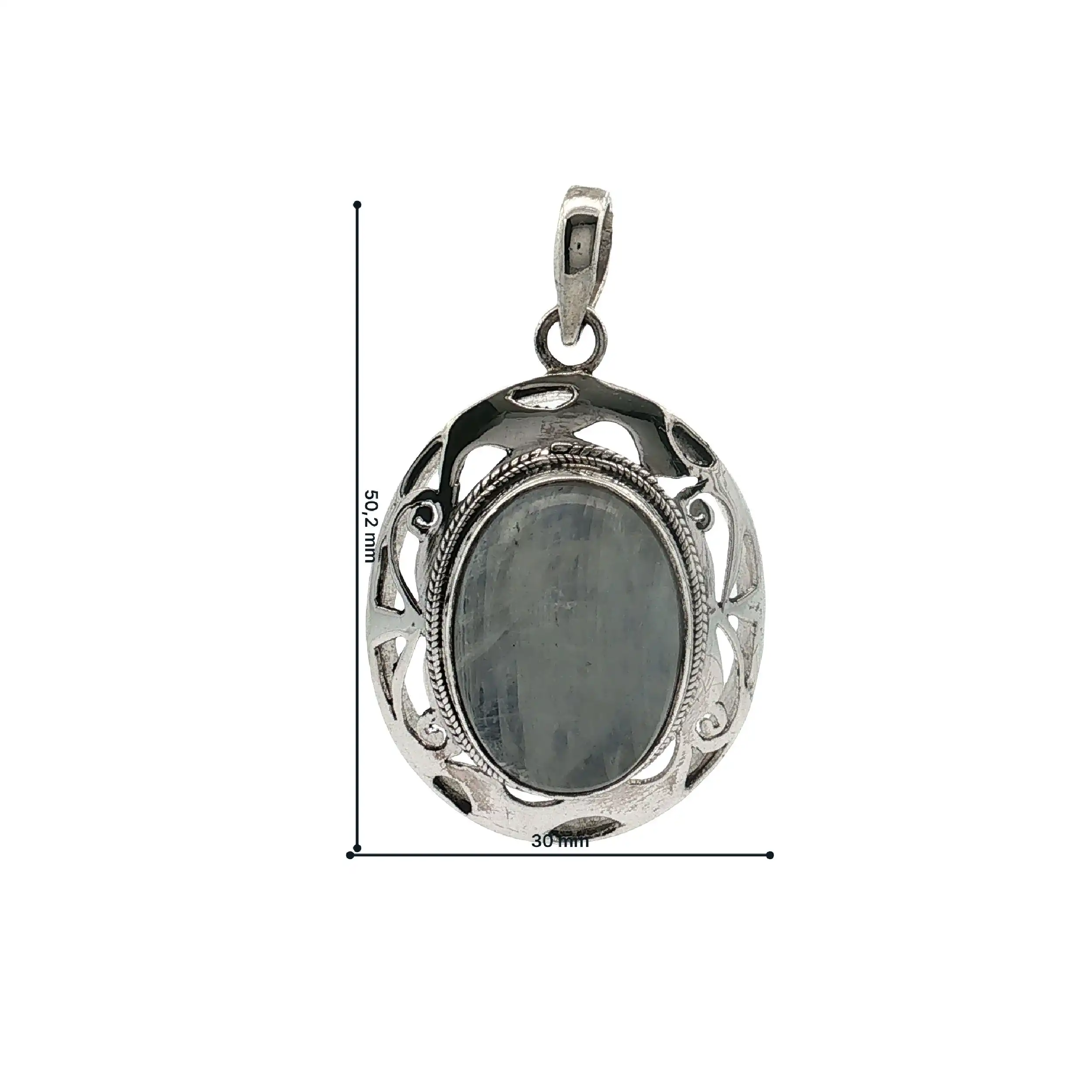 Anhänger Silber mit Mondstein