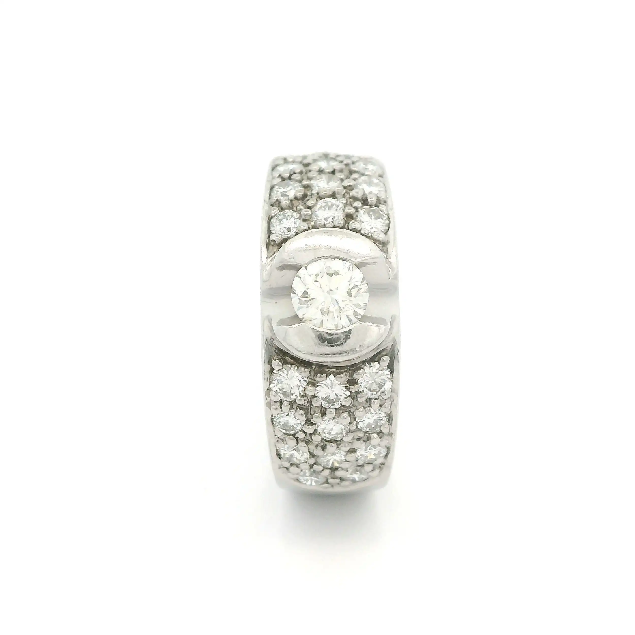 Ring Weißgold mit Brillanten Christ