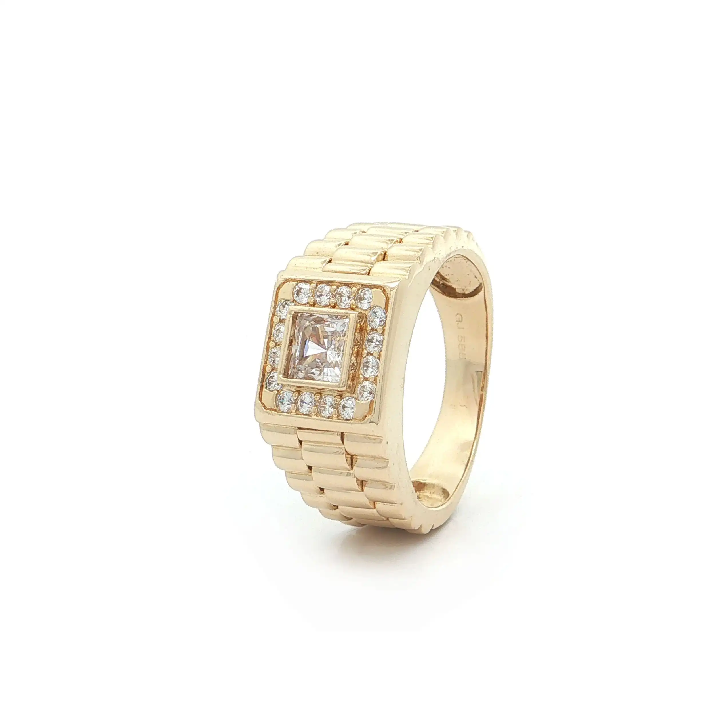 Ring Gelbgold mit Zirkonia