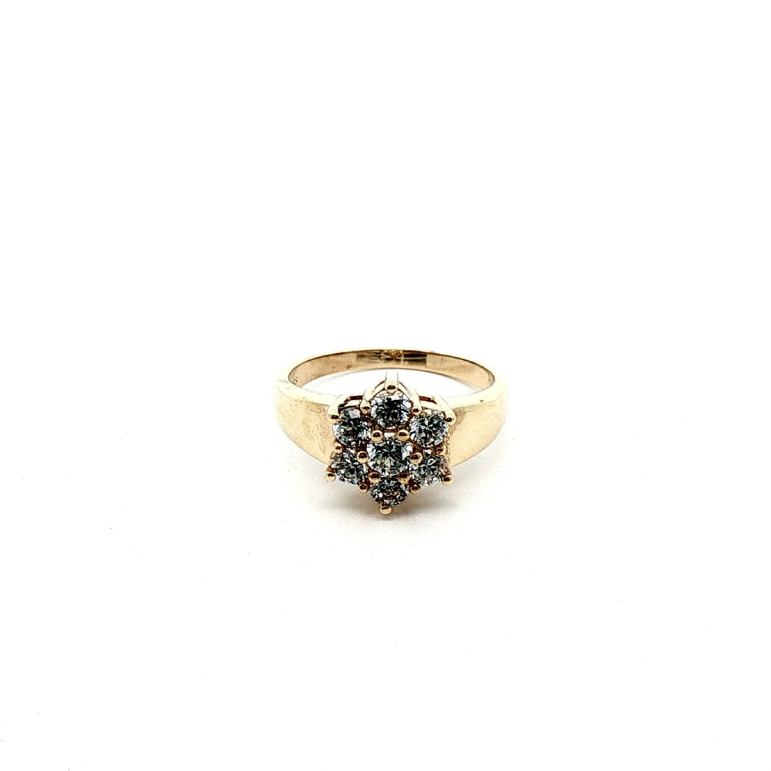 Ring Gelbgold mit Zirkonia