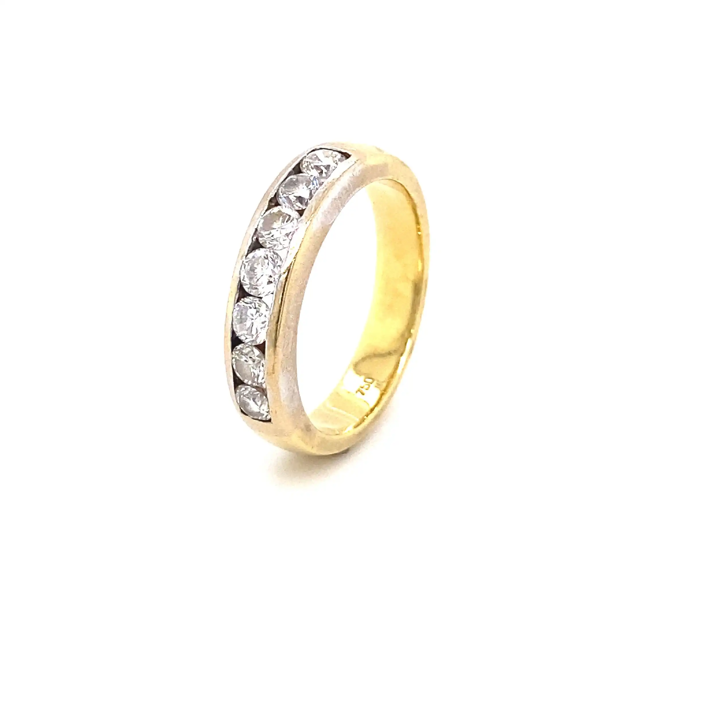 Ring Bicolor mit Brillanten