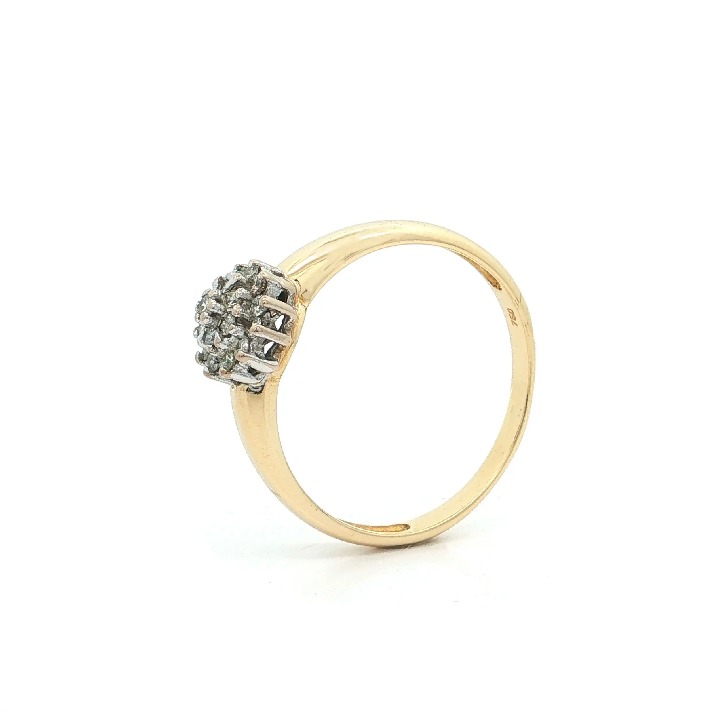 Ring Bicolor mit Brillanten Ring Bicolor mit Brillanten